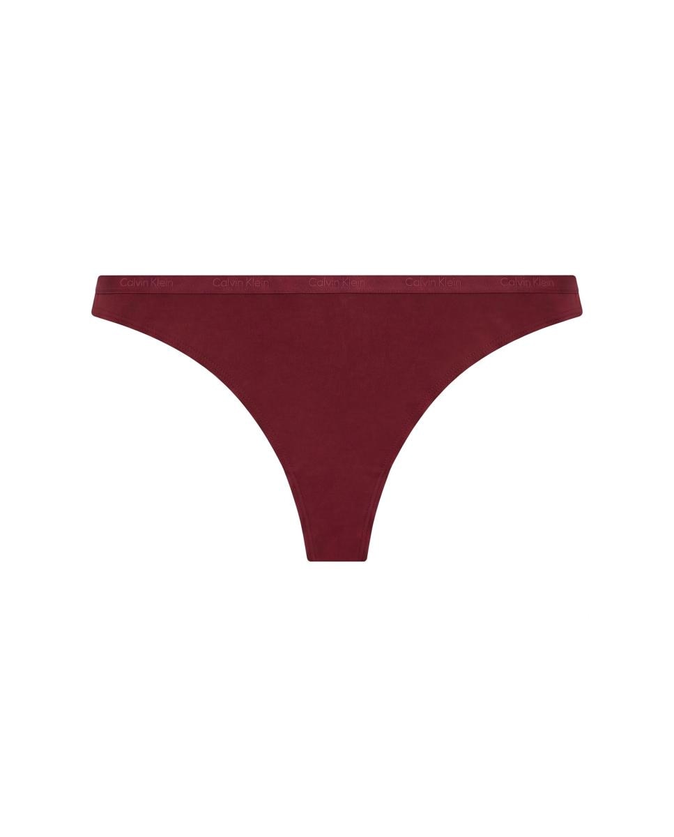 Tanga individual mujer - Calvin Klein - Rojo oscuro Rojo oscuro-6
