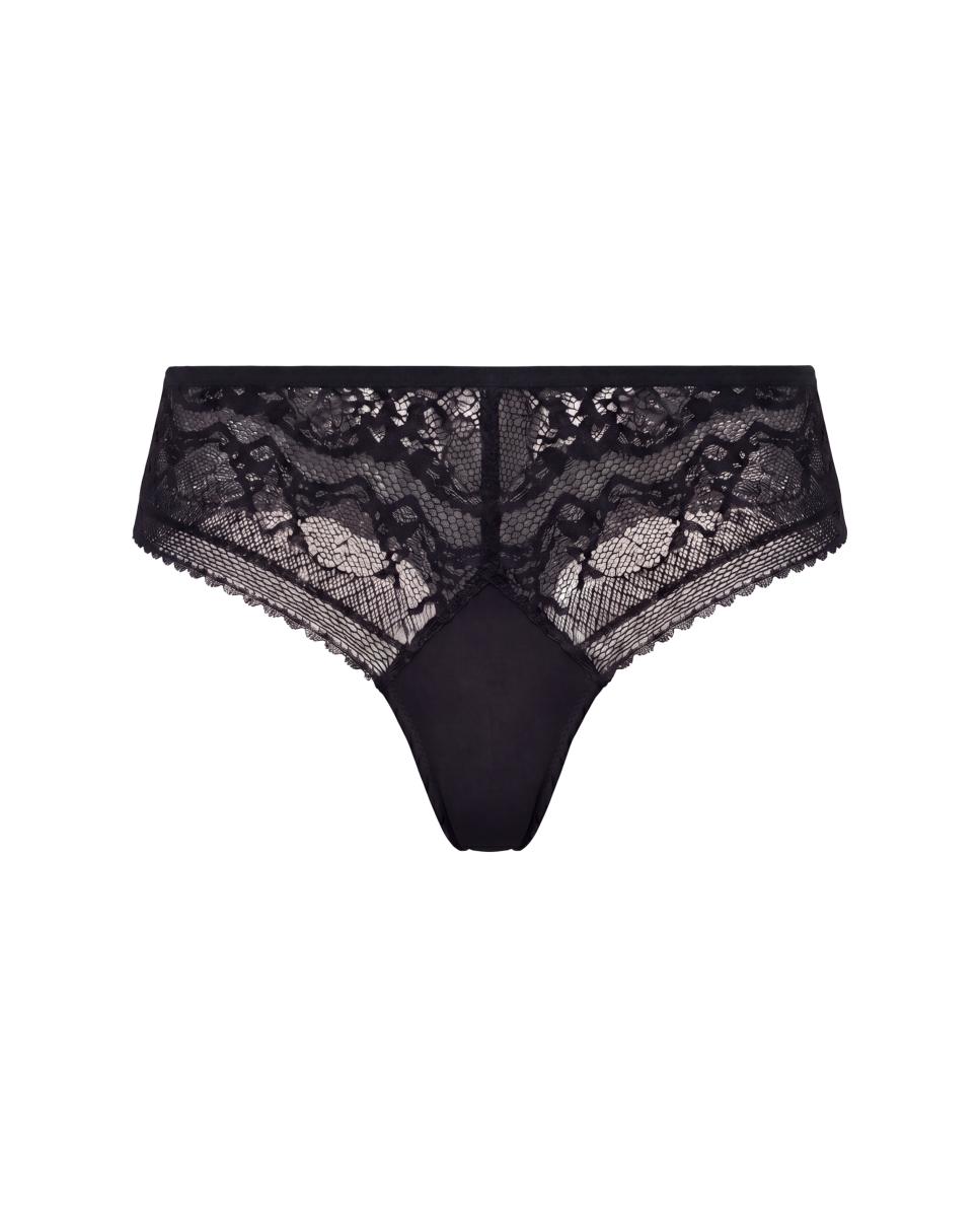 Tanga Individual com Renda Preto-6