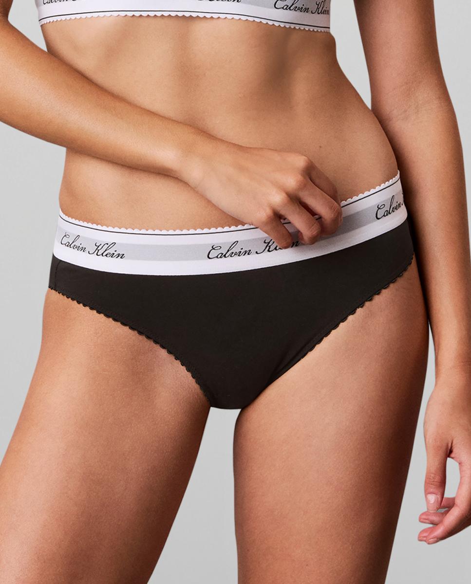 Tanga individual mujer - Calvin Klein - Negro Negro-1