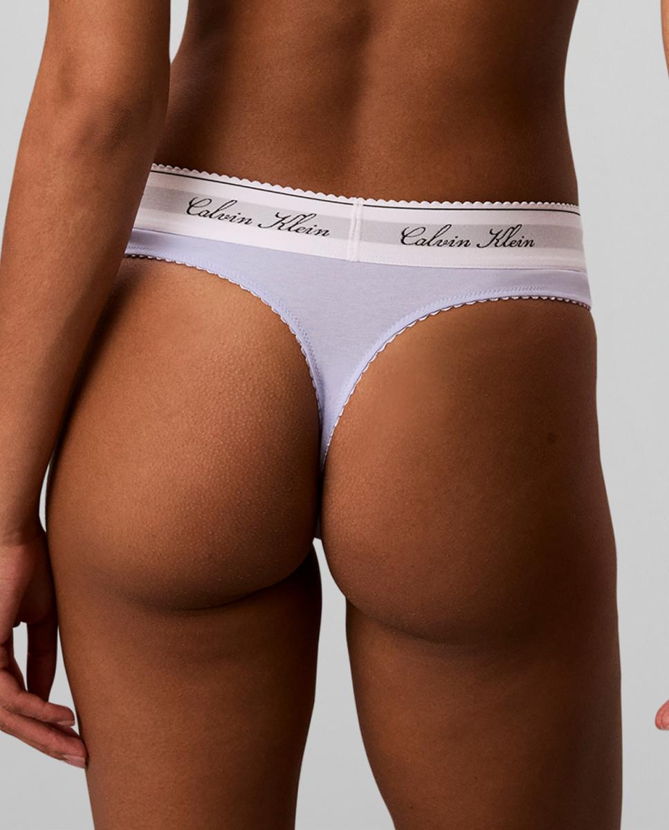 Tanga individual mujer - Calvin Klein - Morado Morado-3