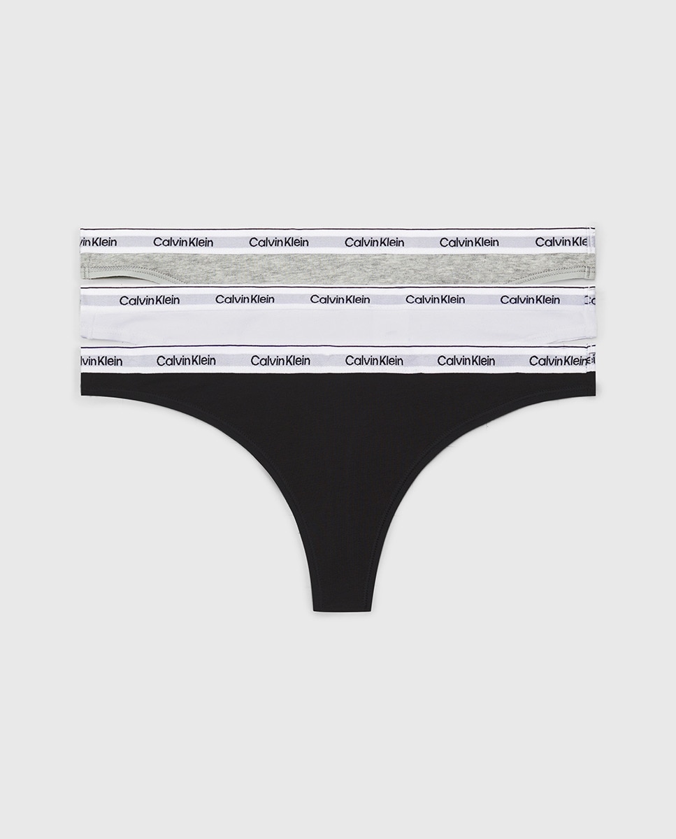 Pack de 3 Tangas - Modern Logo Multicolor-4