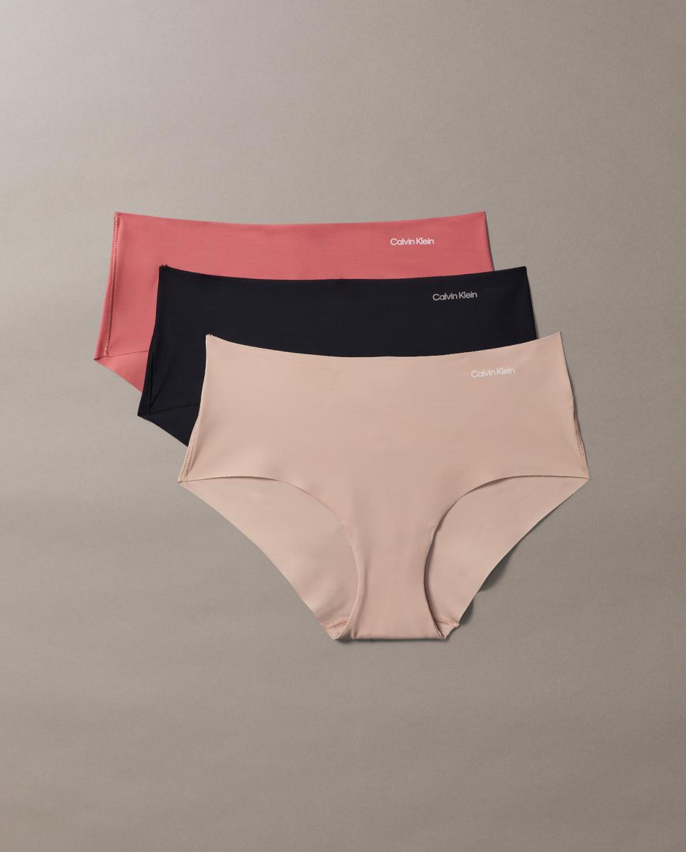 Pack de 3 Cuecas Hipster Invisibles Micro Stretch Multicolor-5