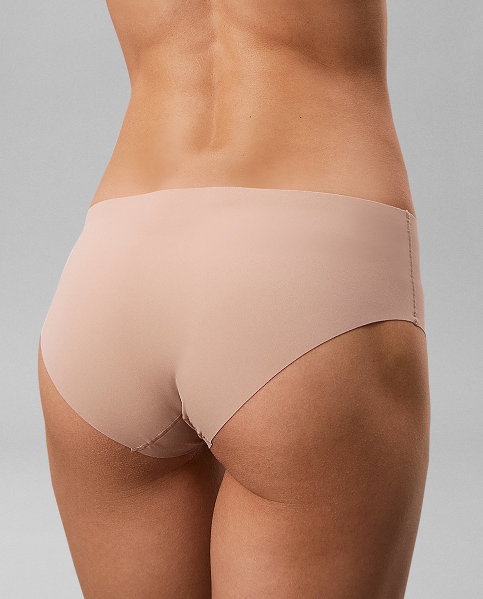 Pack de 3 Cuecas Culotte Bege/Nude-3