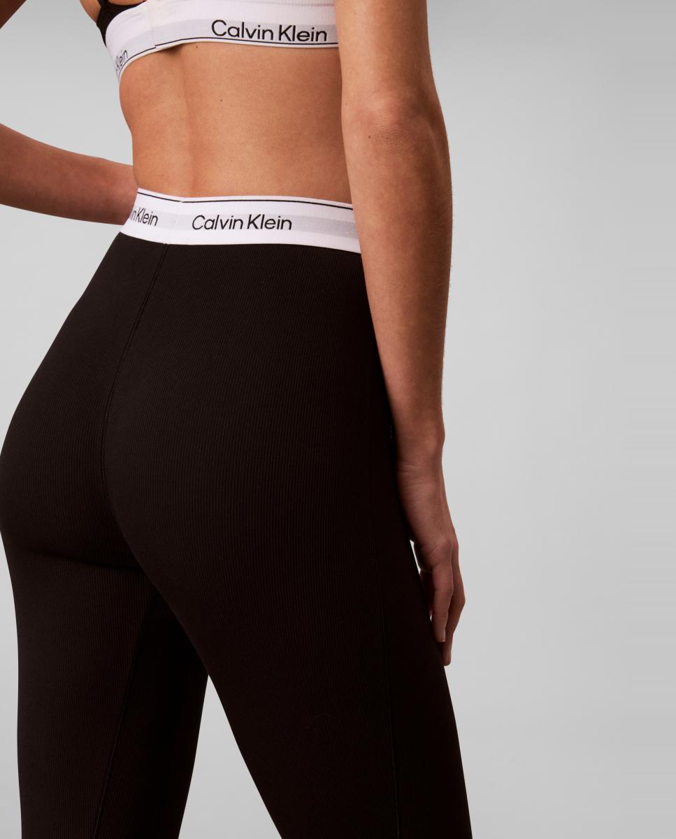 Leggings Caneladas Preto-4
