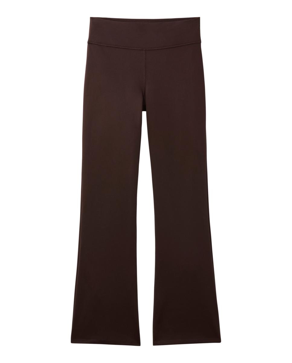 Leggings Desportivas à Boca de Sino Preto-6