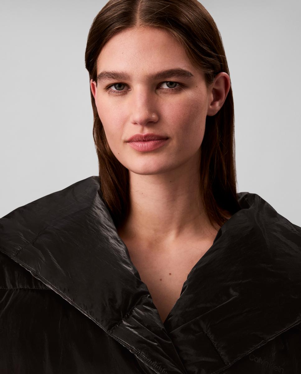 Chaqueta plumas brillante - Calvin Klein - Negro Negro-4