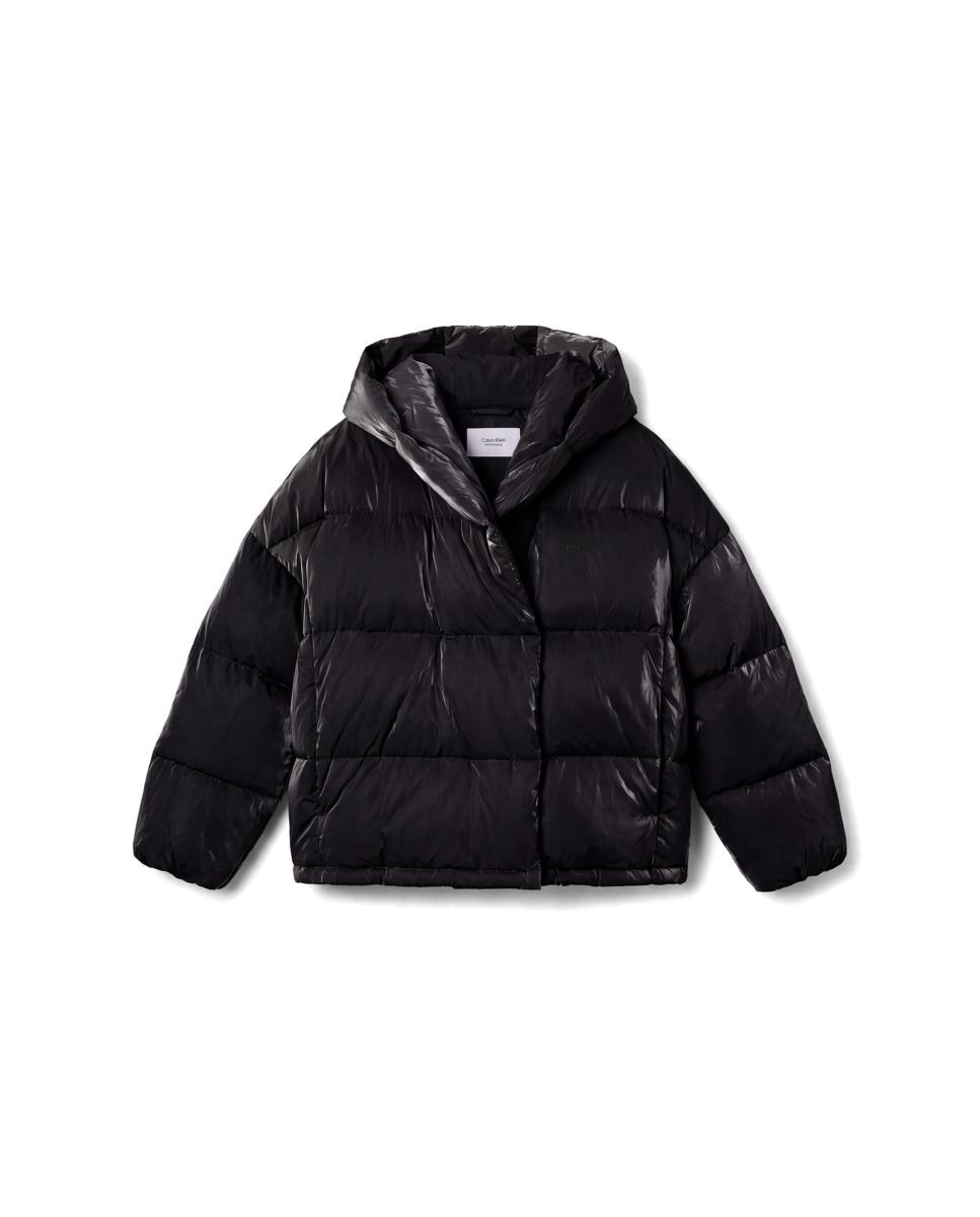 Chaqueta plumas brillante - Calvin Klein - Negro Negro-7