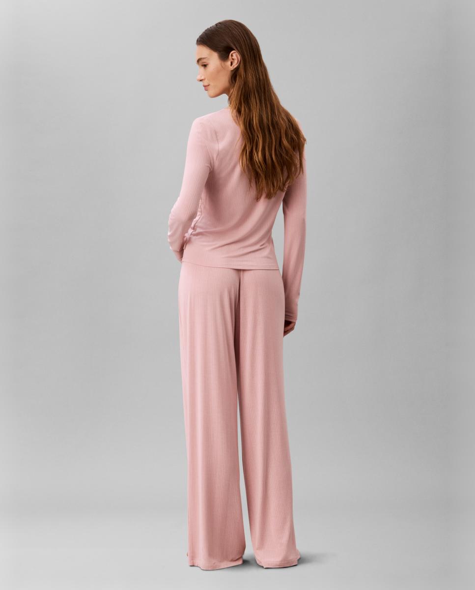 Pantalón largo - Calvin Klein - Rosa Rosa-3