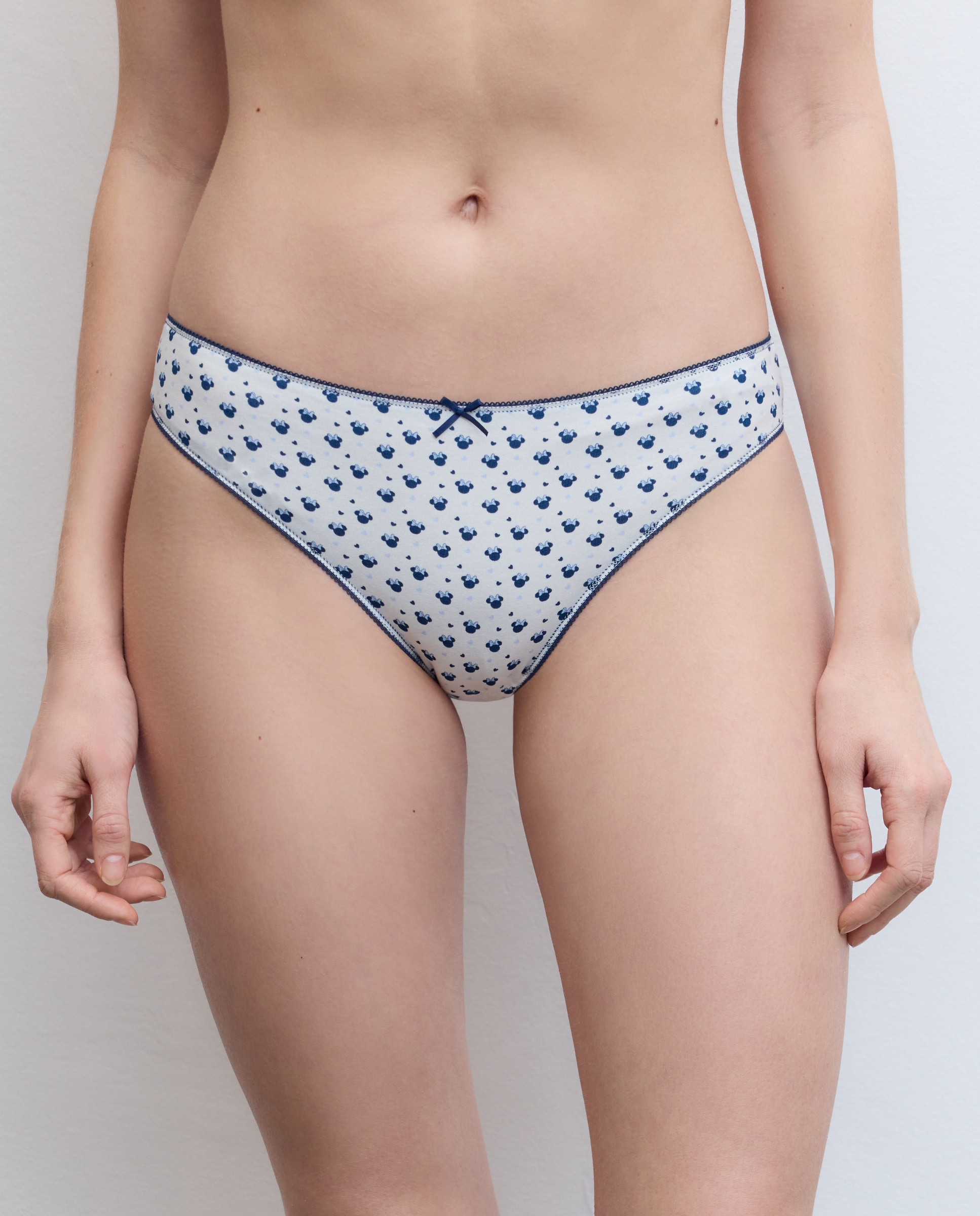 Pack de 4 Cuecas Minnie Azul-marinho-1