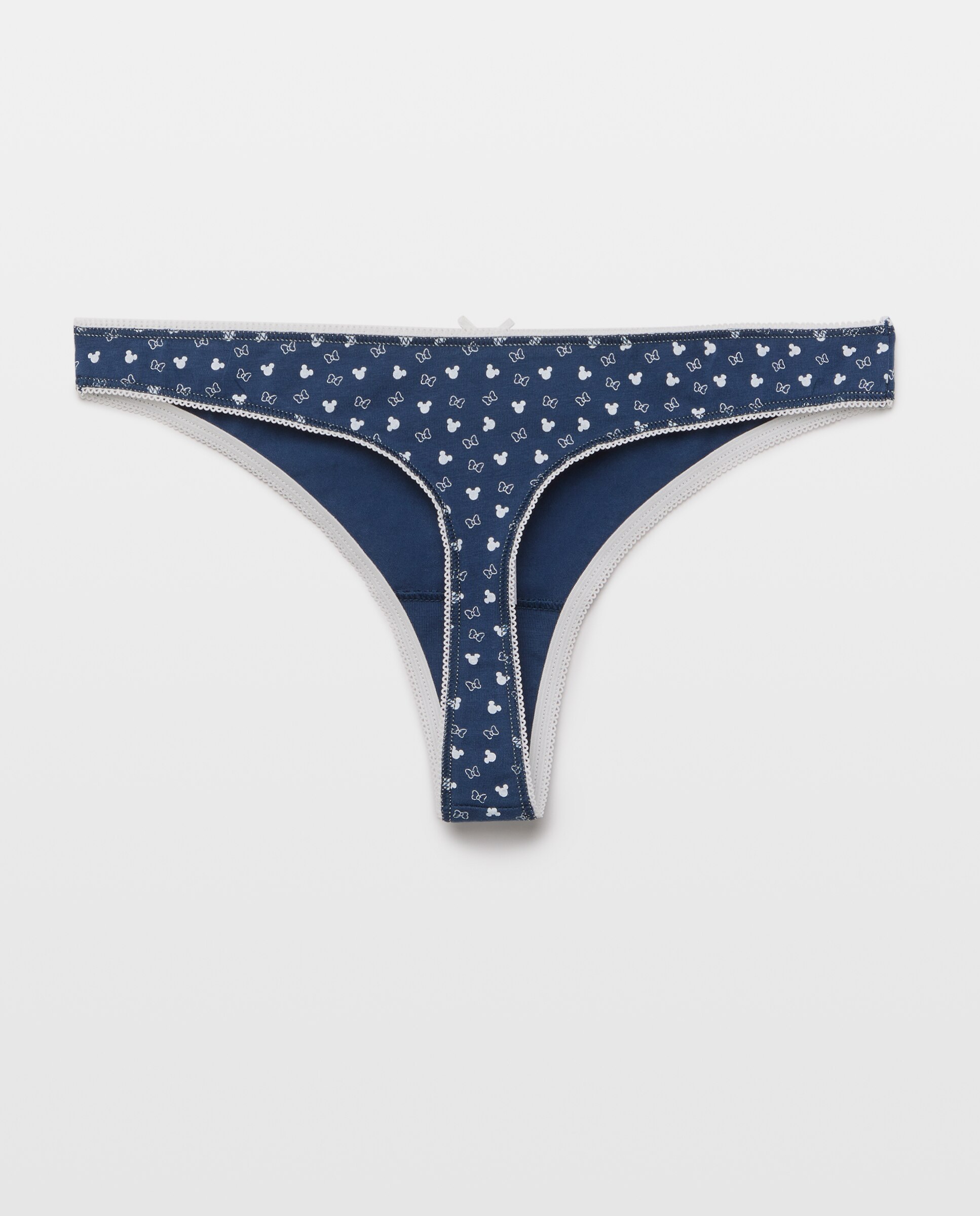 Pack de 4 Tangas Minnie Azul-marinho-5