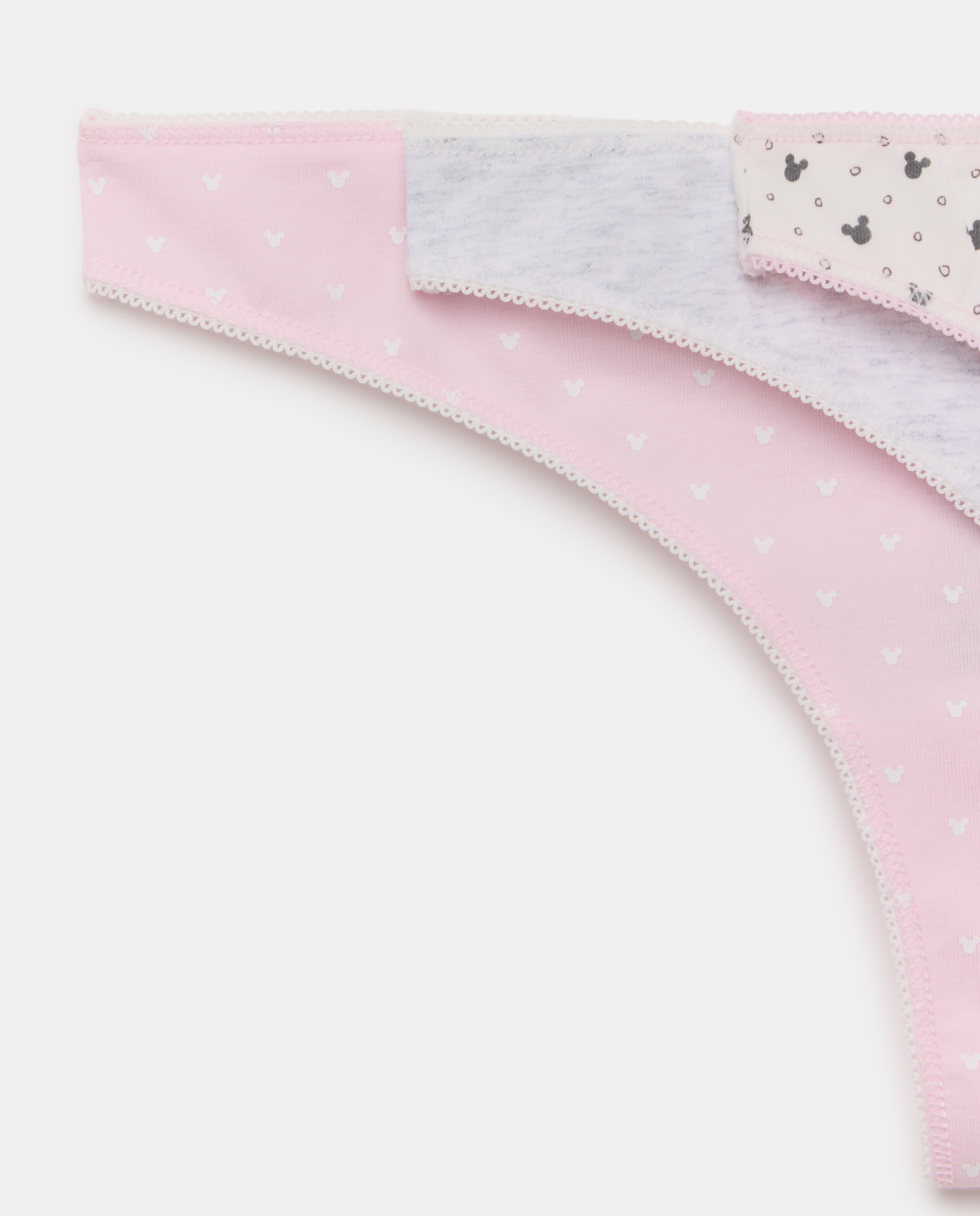 Pack de 4 Tangas Mickey Rosa-4