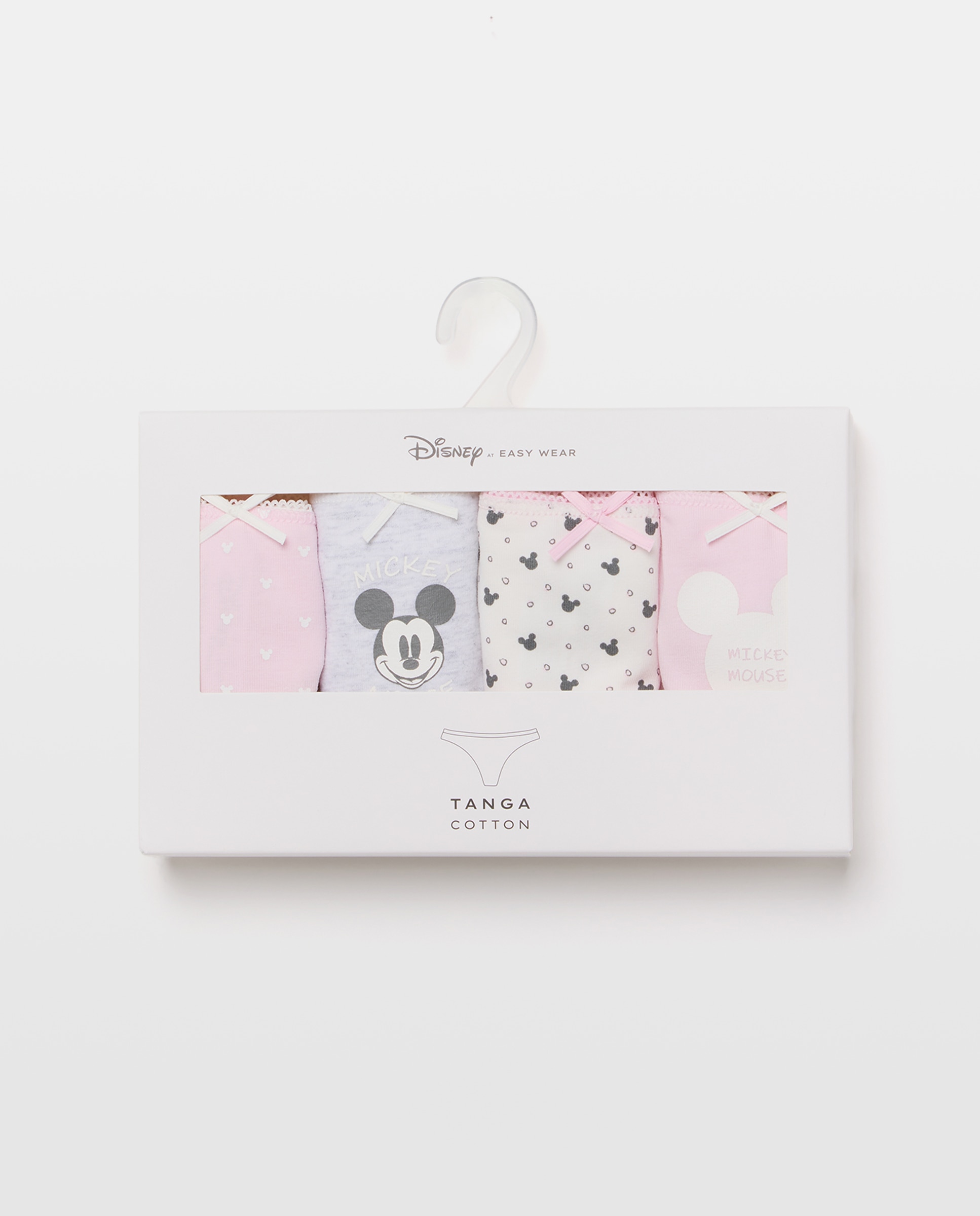Pack de 4 Tangas Mickey Rosa-6