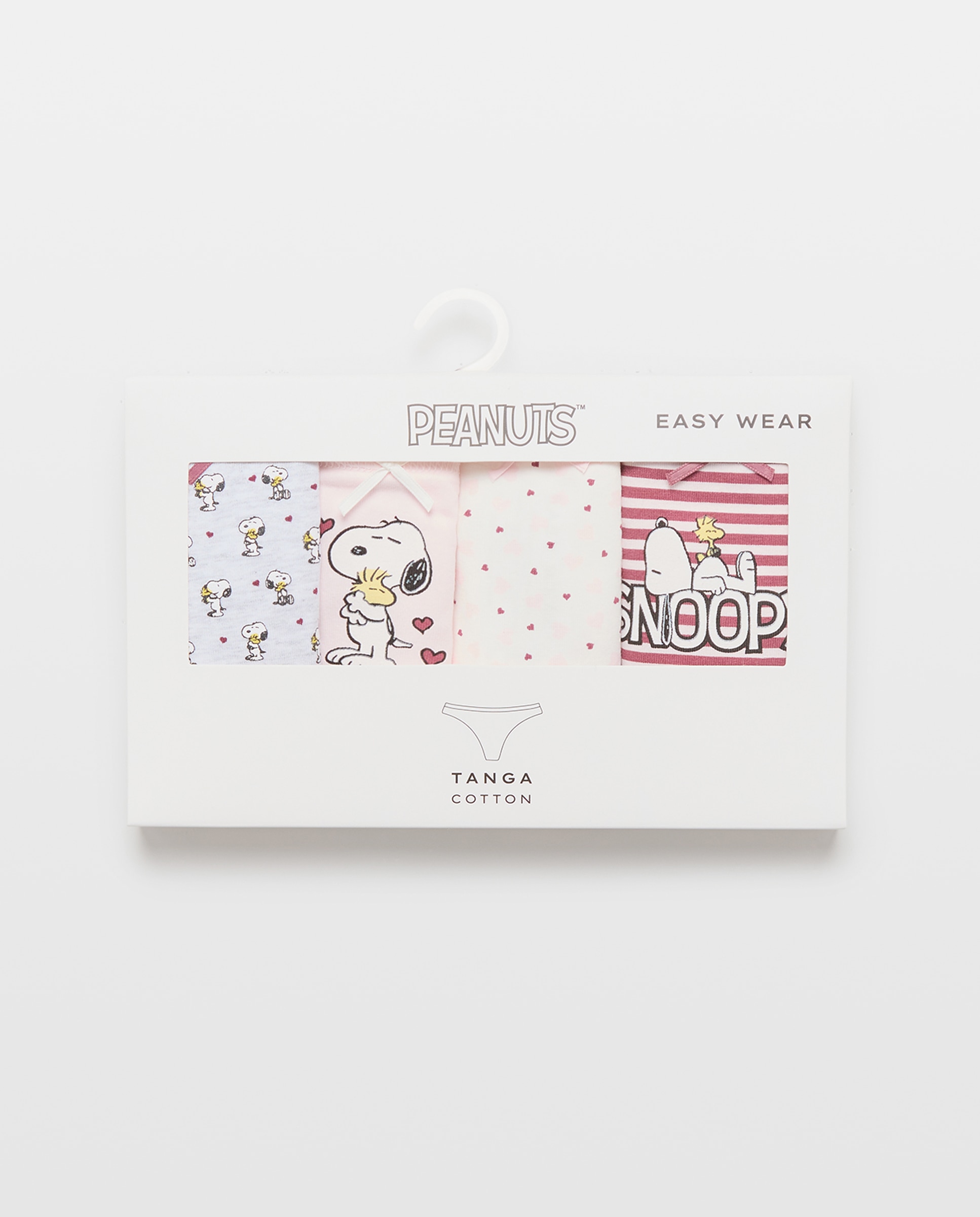 Pack de Quatro Tangas Estampadas 200 Rosa-7
