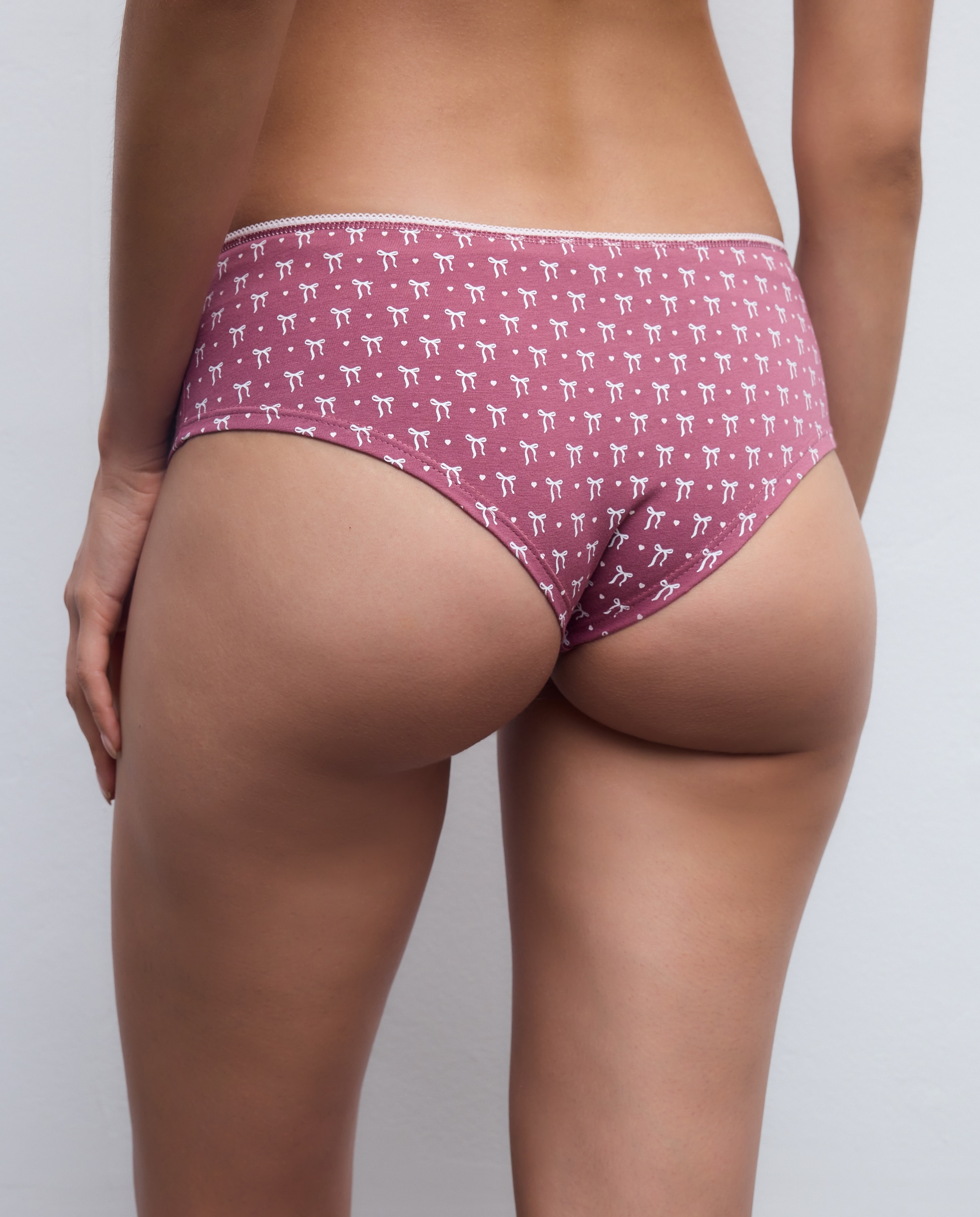 Pack de 4 Cuecas Hipster Coquettish 200 Rosa-2