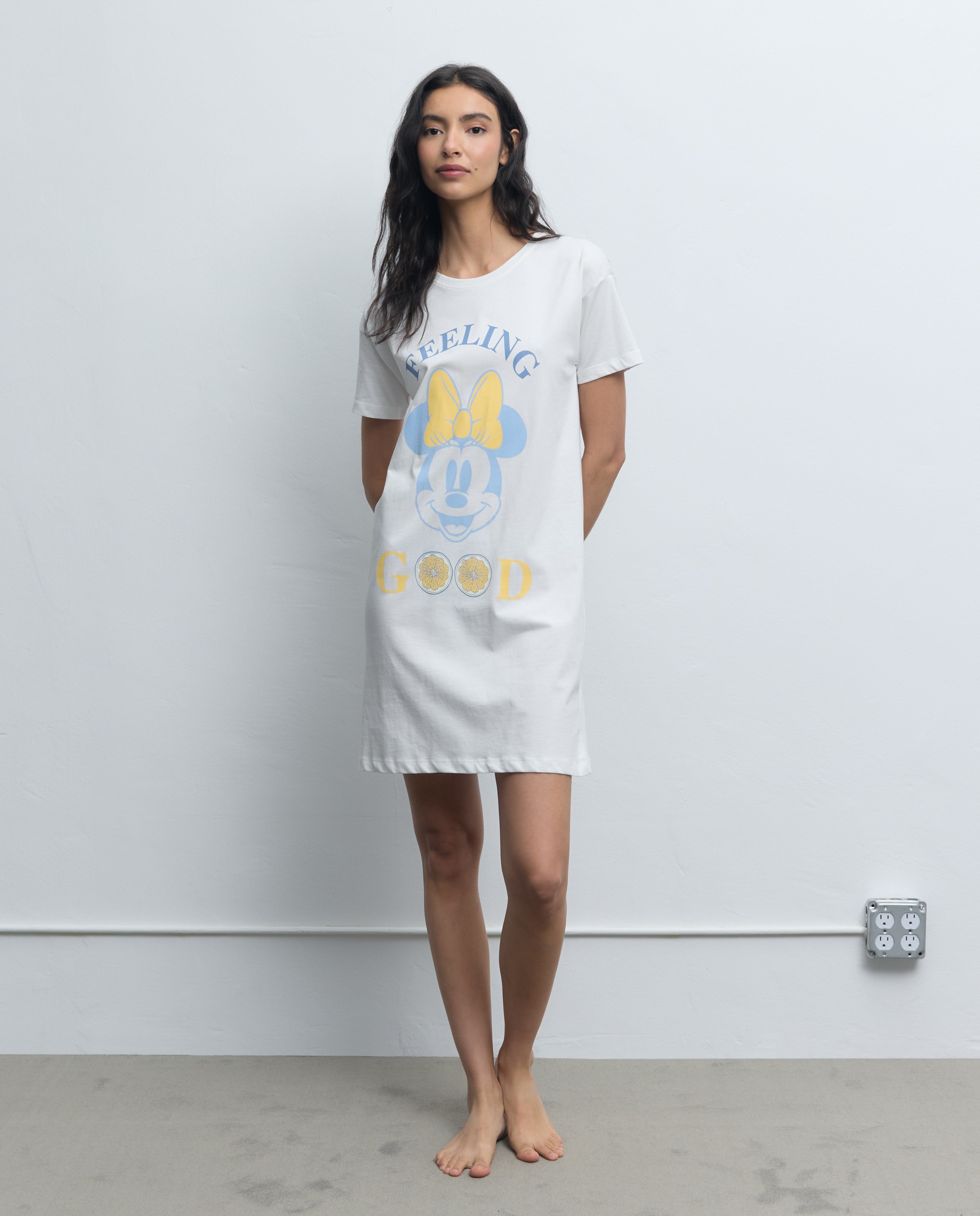 Imagem 0 de Camisa de Dormir Minnie Limões