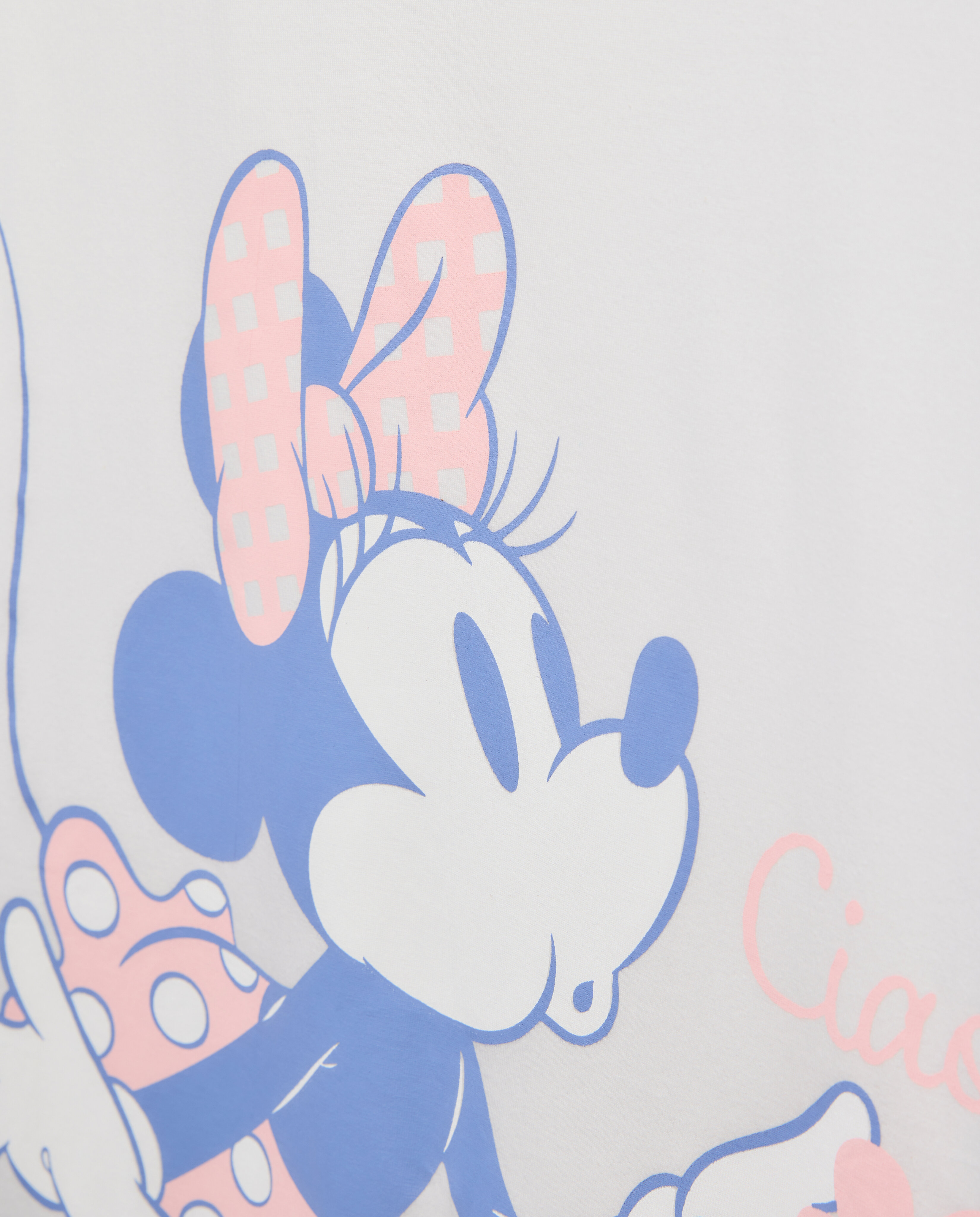 Camisa de Dormir Minnie Ciao Branco-marfim-4