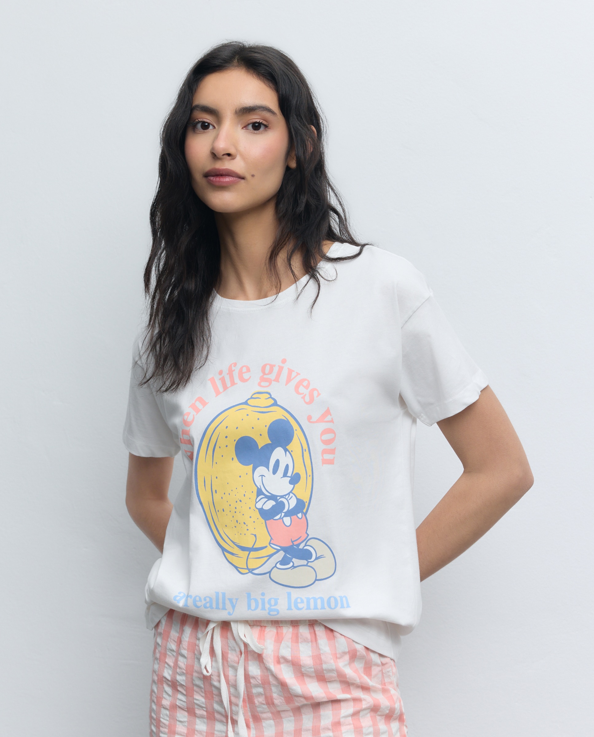 Imagem 0 de T-shirt Mickey Limão
