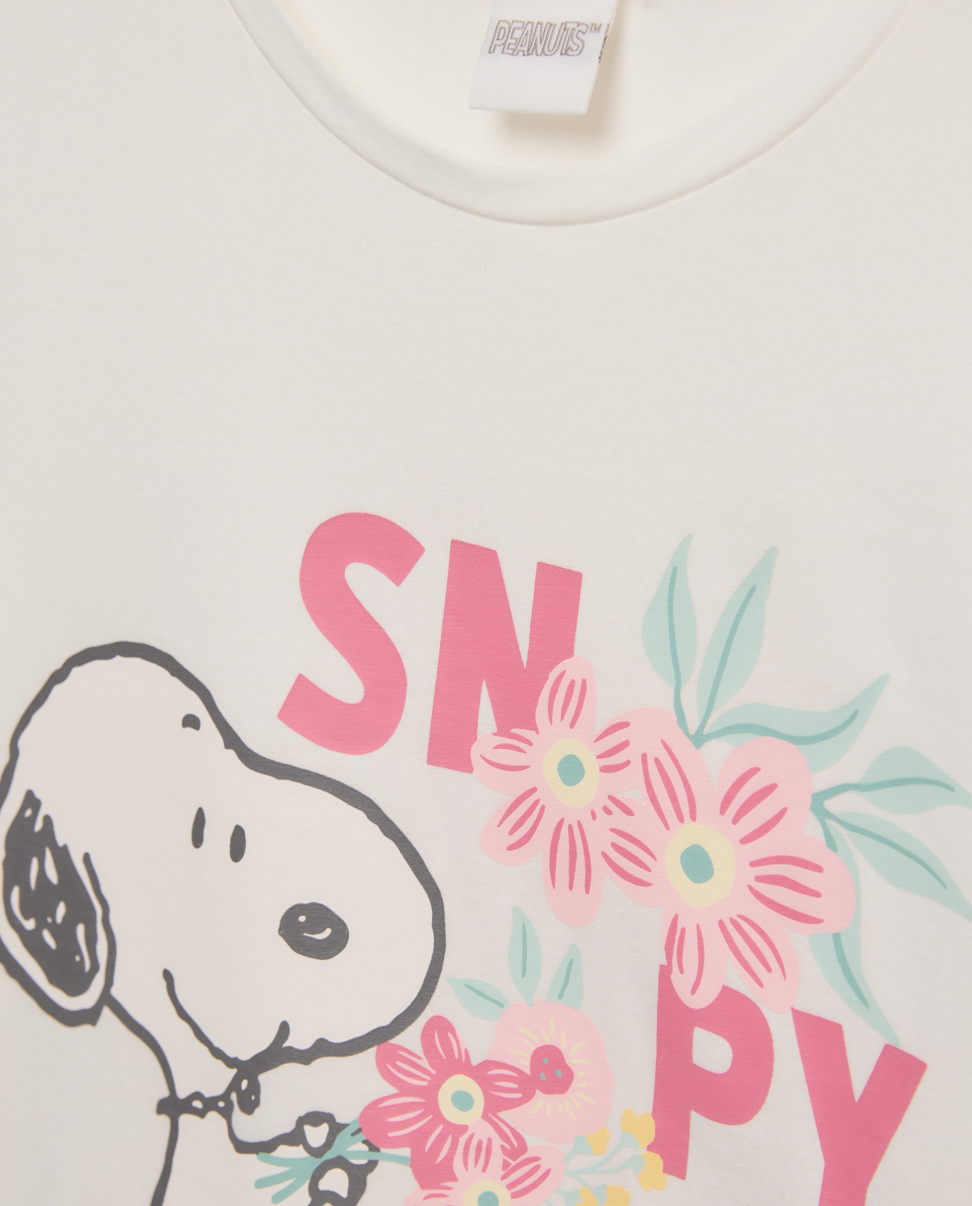 Camiseta de mujer Snoopy - Easy Wear - Blanco Blanco-5