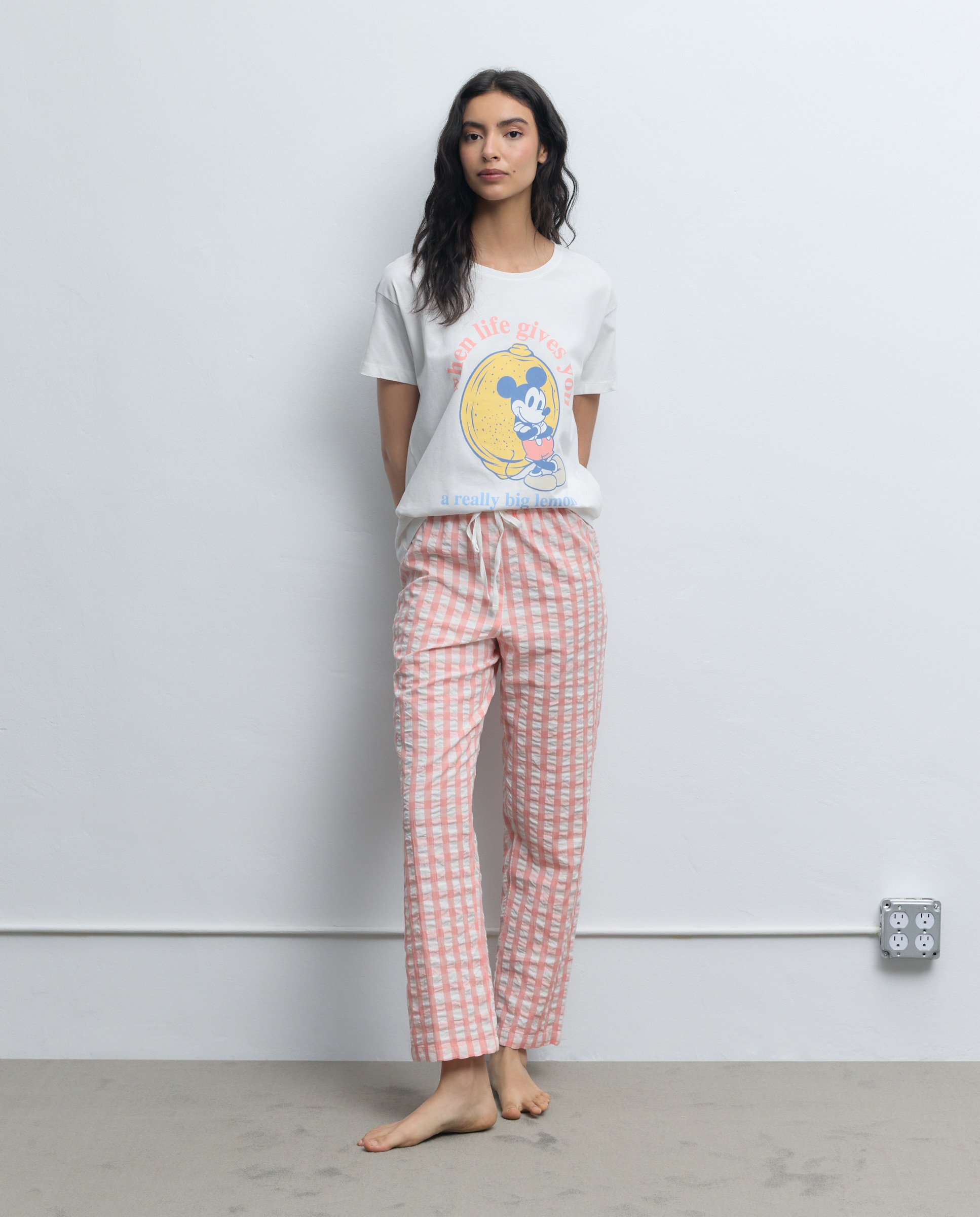 Imagem 0 de Calças de pijama aos quadrados