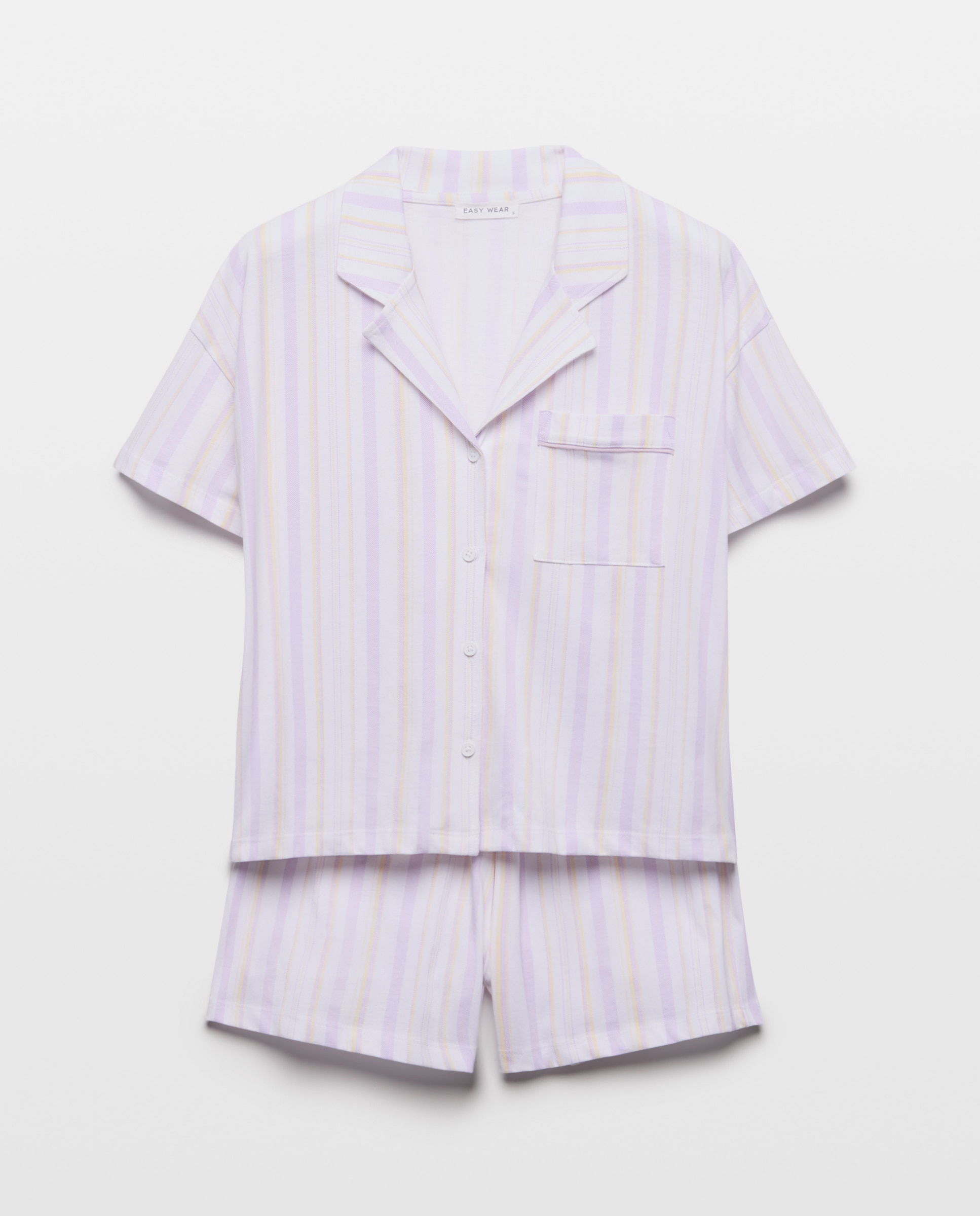 Imagem 0 de Pijama Curto às Riscas