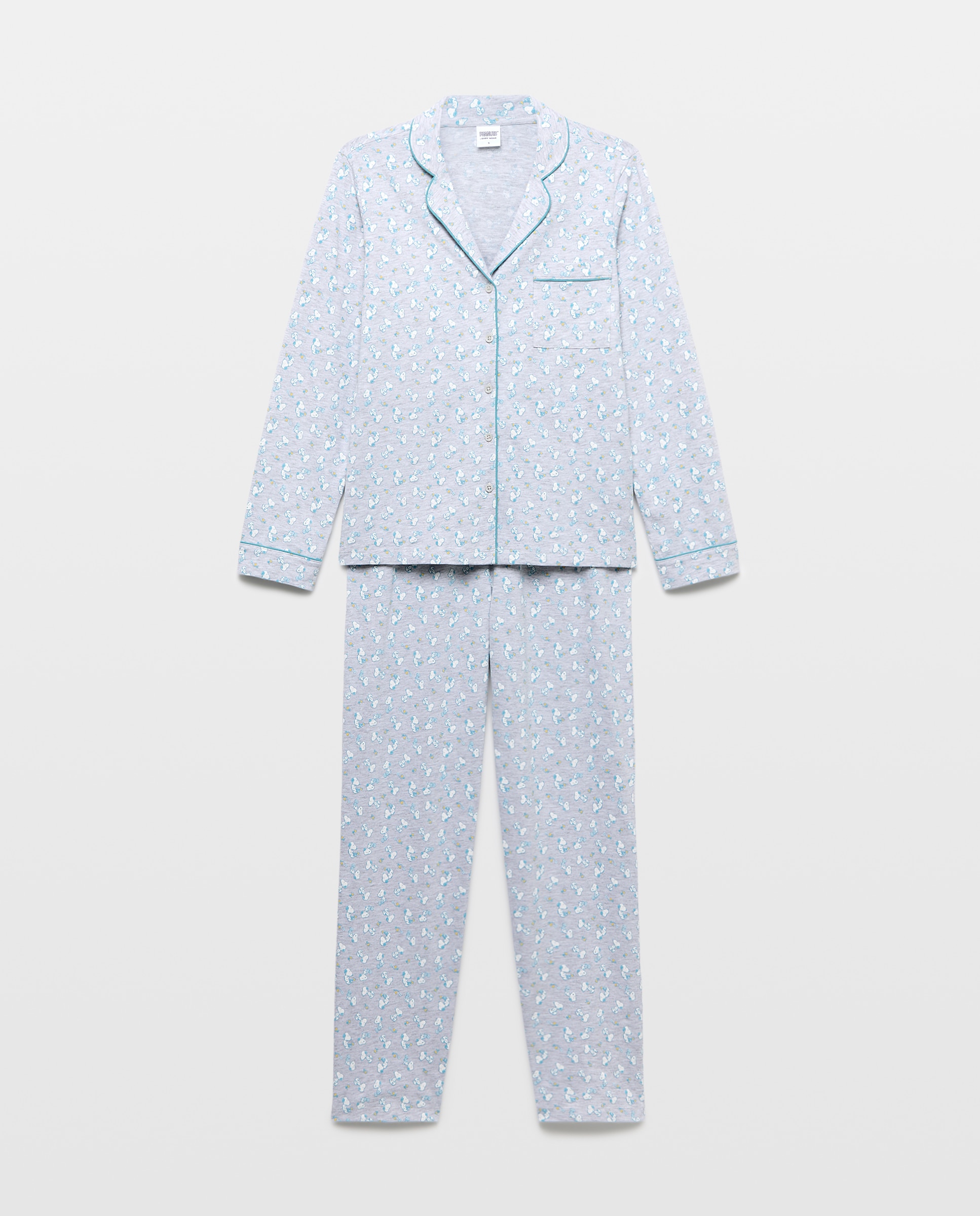 Imagem 0 de Pijama Comprido Estampado