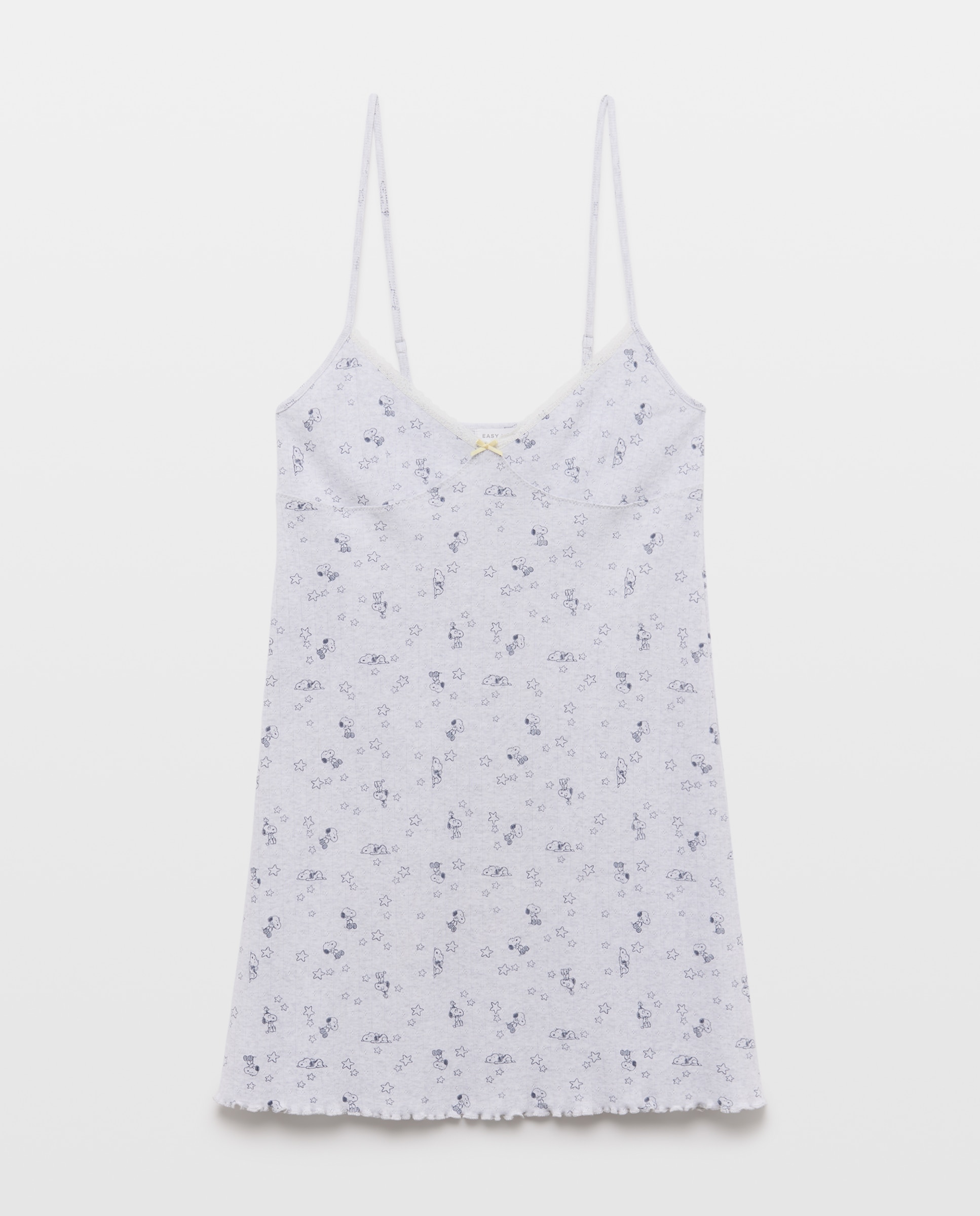 Camisón Snoopy y estrellas - Easy Wear - 820 Gris medio 820 Gris medio-4