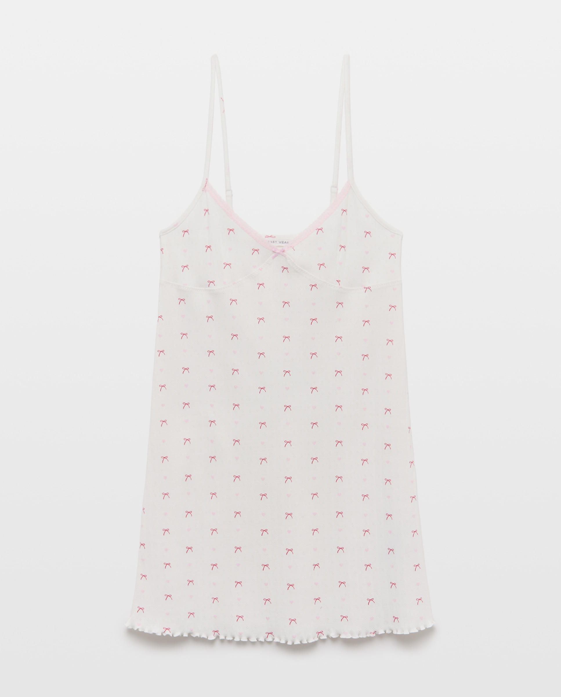 Camisón lazos y corazones - Easy Wear - 120 Crudo 120 Crudo-4