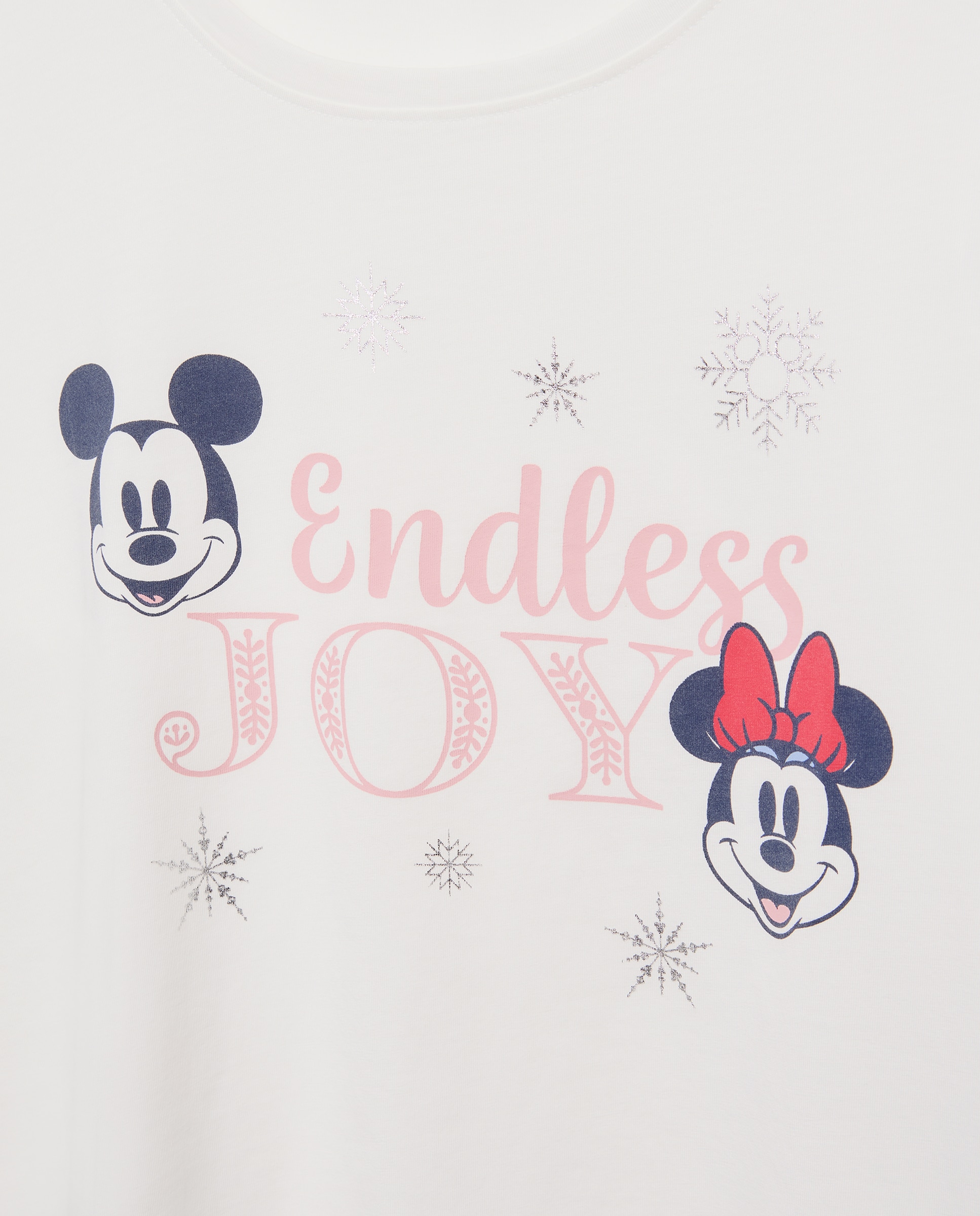 T-shirt Mickey & Minnie 120 Cru-2