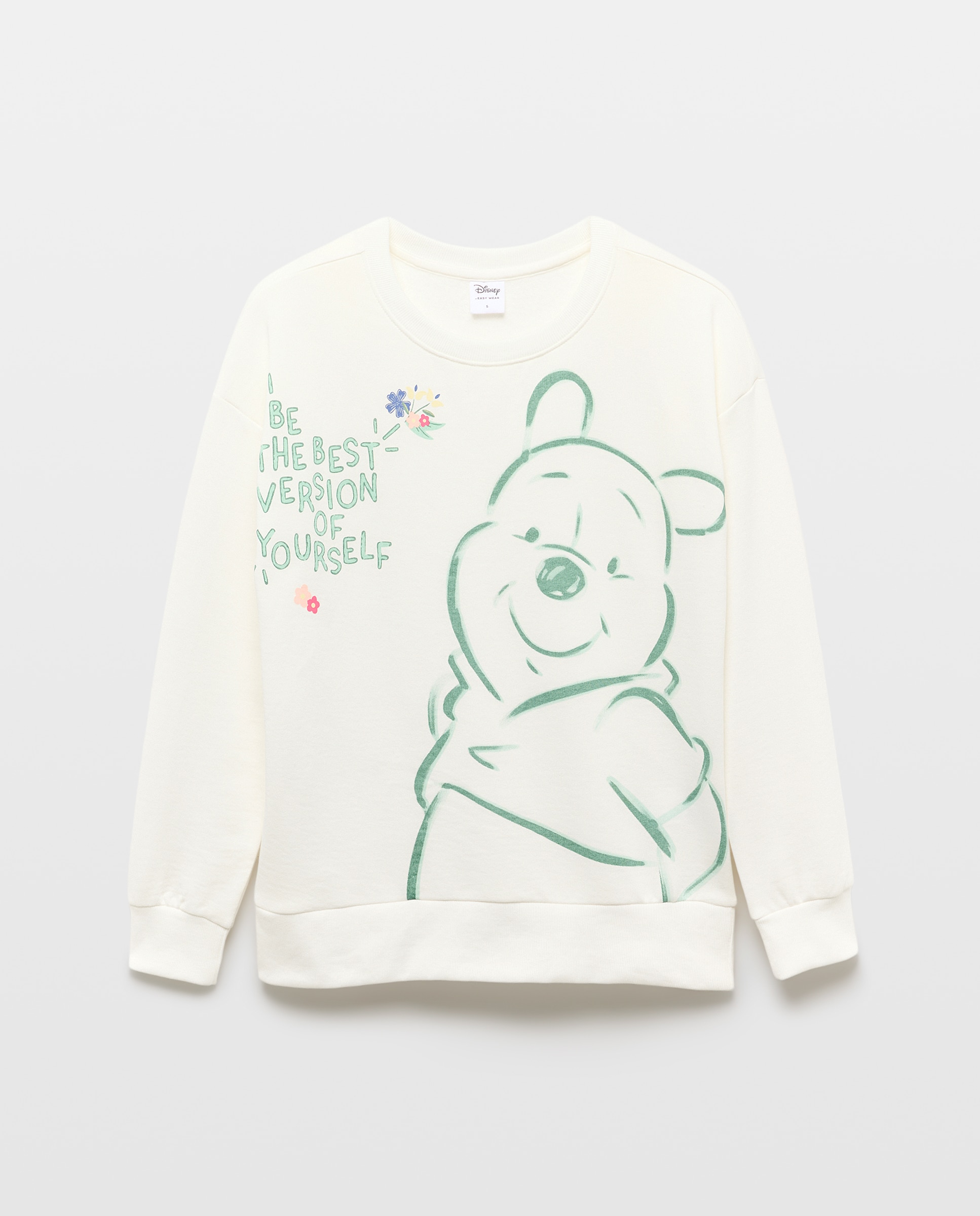Sweatshirt Winnie the Pooh Branco-marfim-4