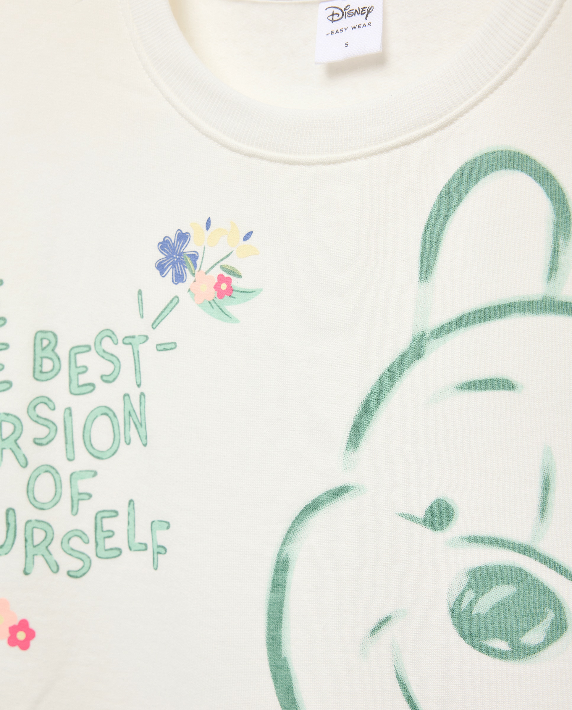 Sweatshirt Winnie the Pooh Branco-marfim-5