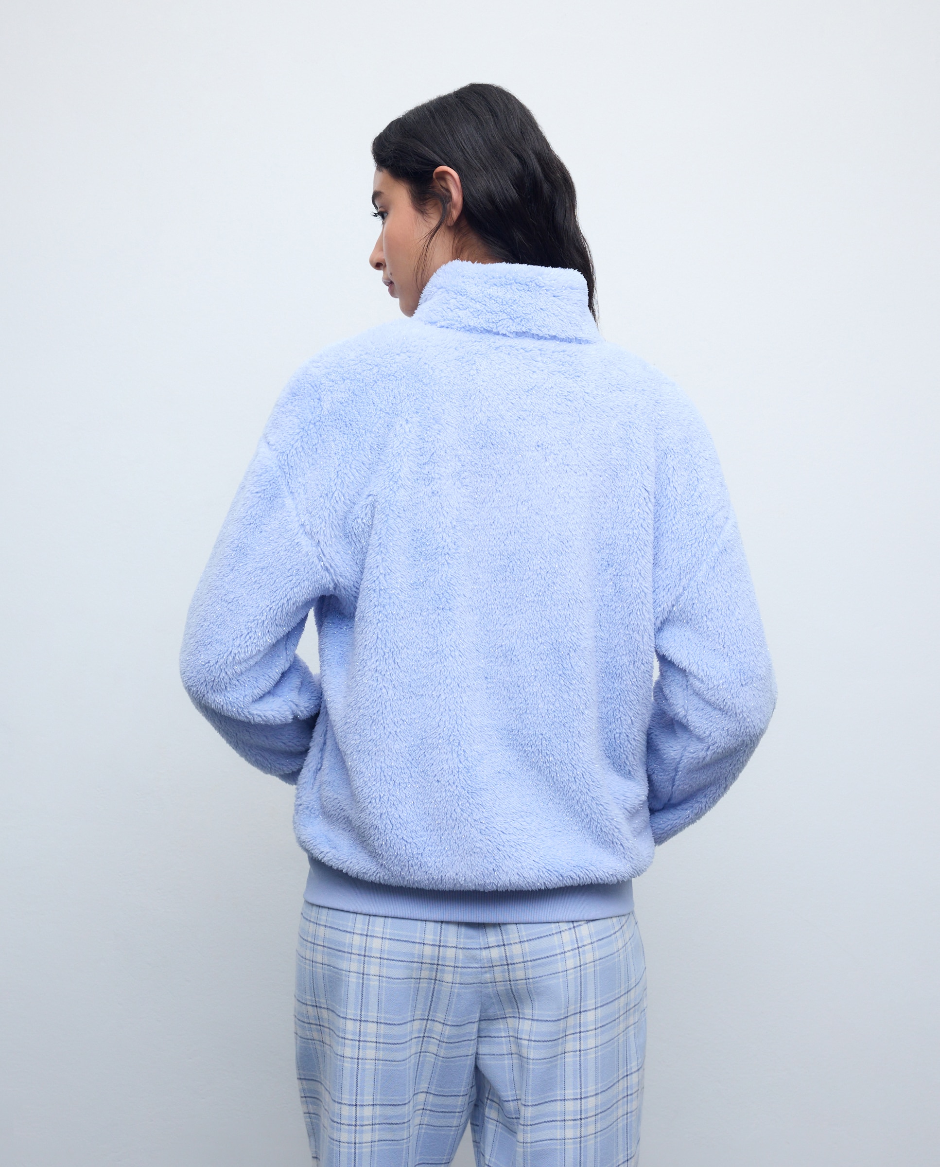 Chaqueta de mujer lurex - Easy Wear - 400 Azul 400 Azul-3