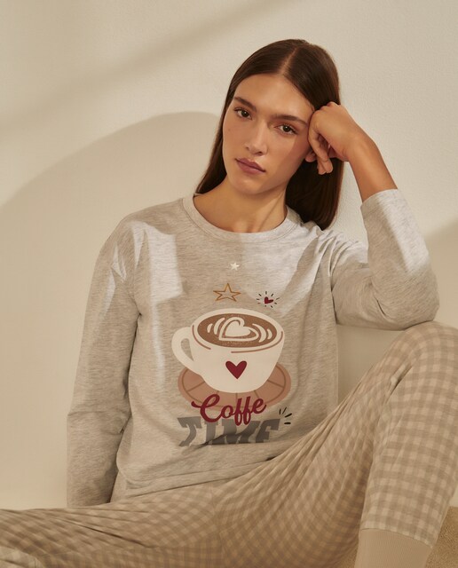 Pijama de mujer estampado Snoopy