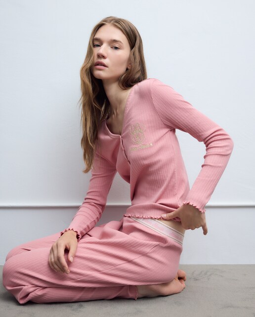 Imagen 0 de Pijama de mujer completo de mujer estampado Mickey