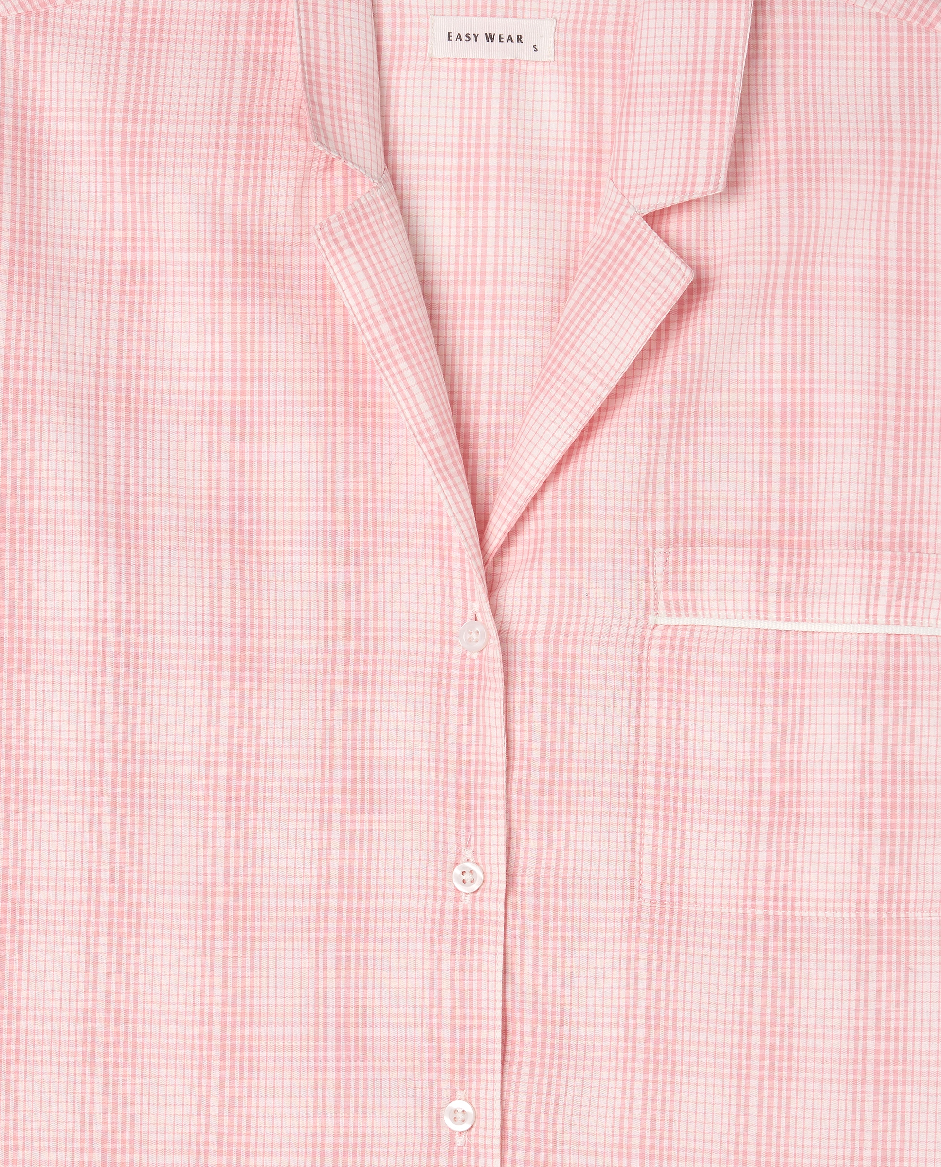 Pijama completo comprido estampado 230 Rosa Escuro-5