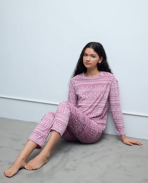 Imagen 0 de Pijama completo de mujer estampado