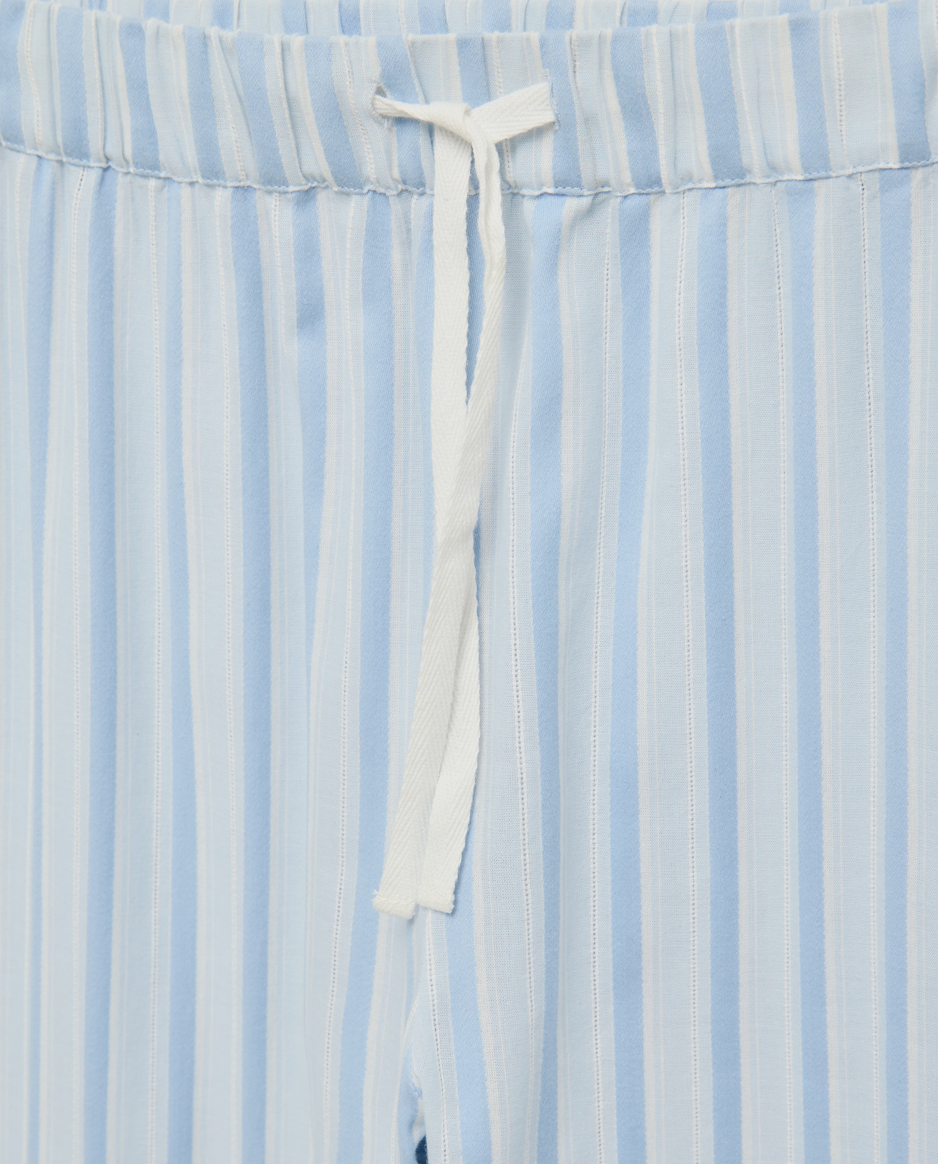 Pijama Completo às Riscas 410 Azul Claro-2