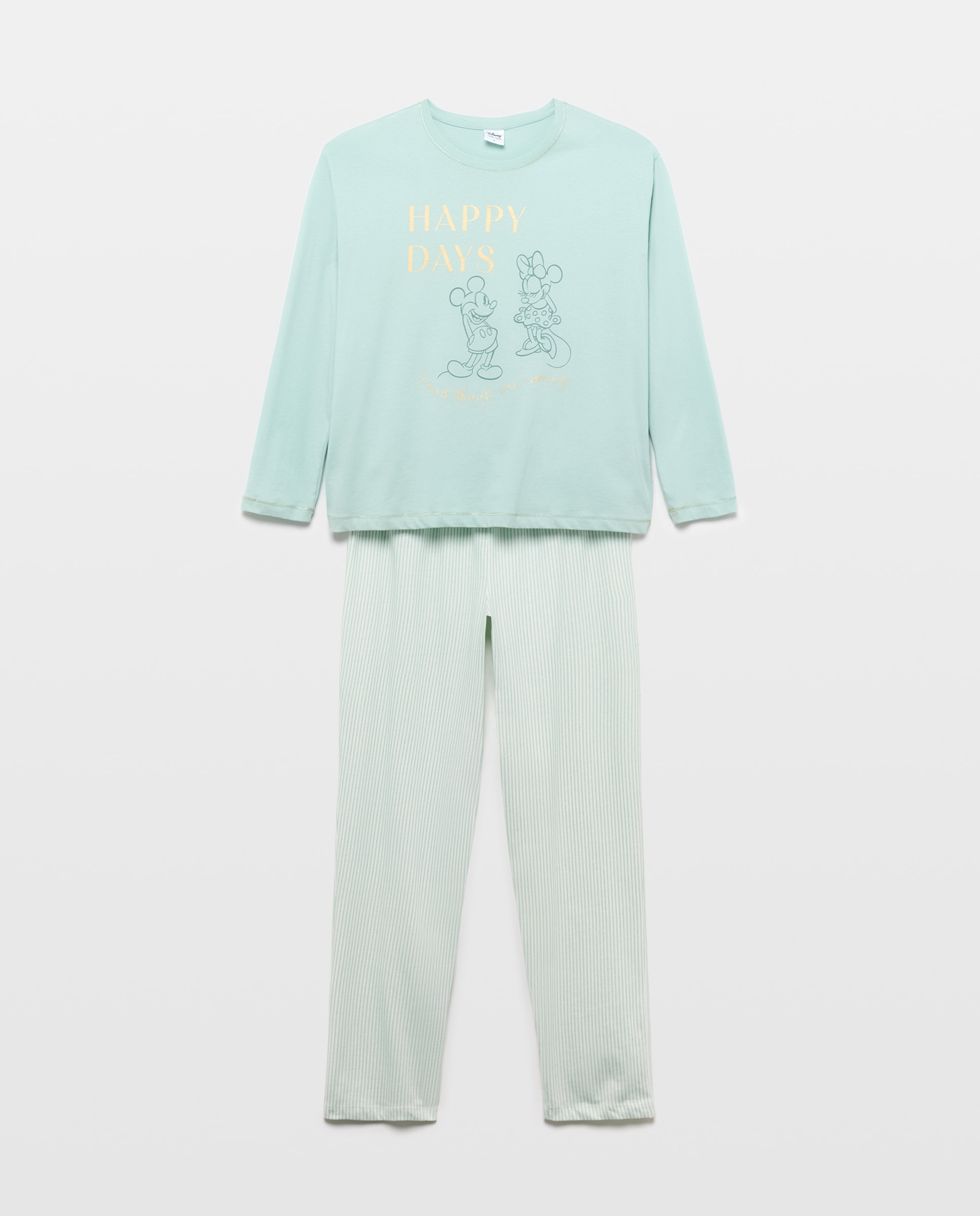 Pijama de mujer Minnie - Easy Wear - Verde Verde-3