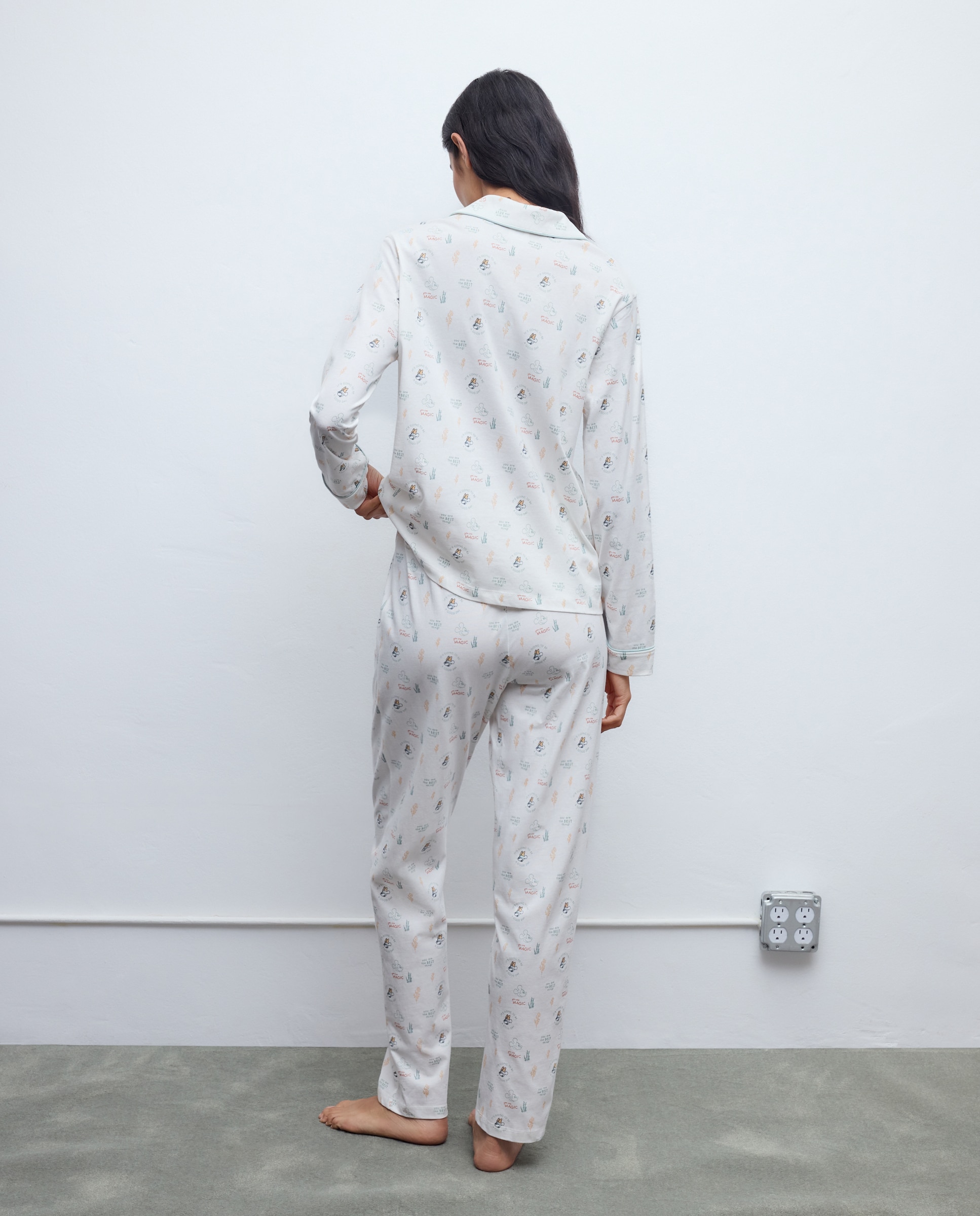Pijama de mujer Mickey & Minnie - Easy Wear - 120 Crudo 120 Crudo-3