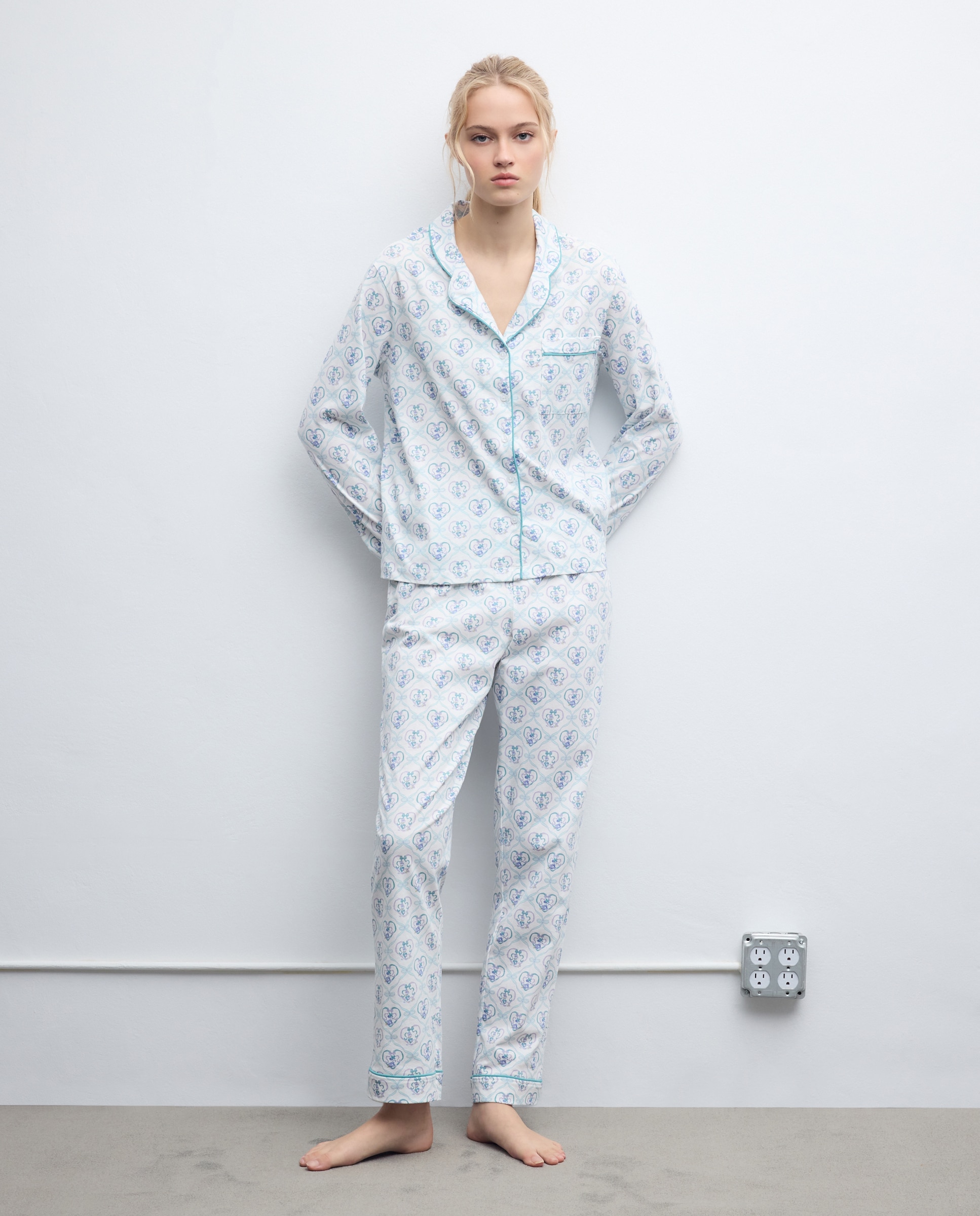 Imagen 0 de Pijama Minnie & Daisy de mujer 120 Crudo