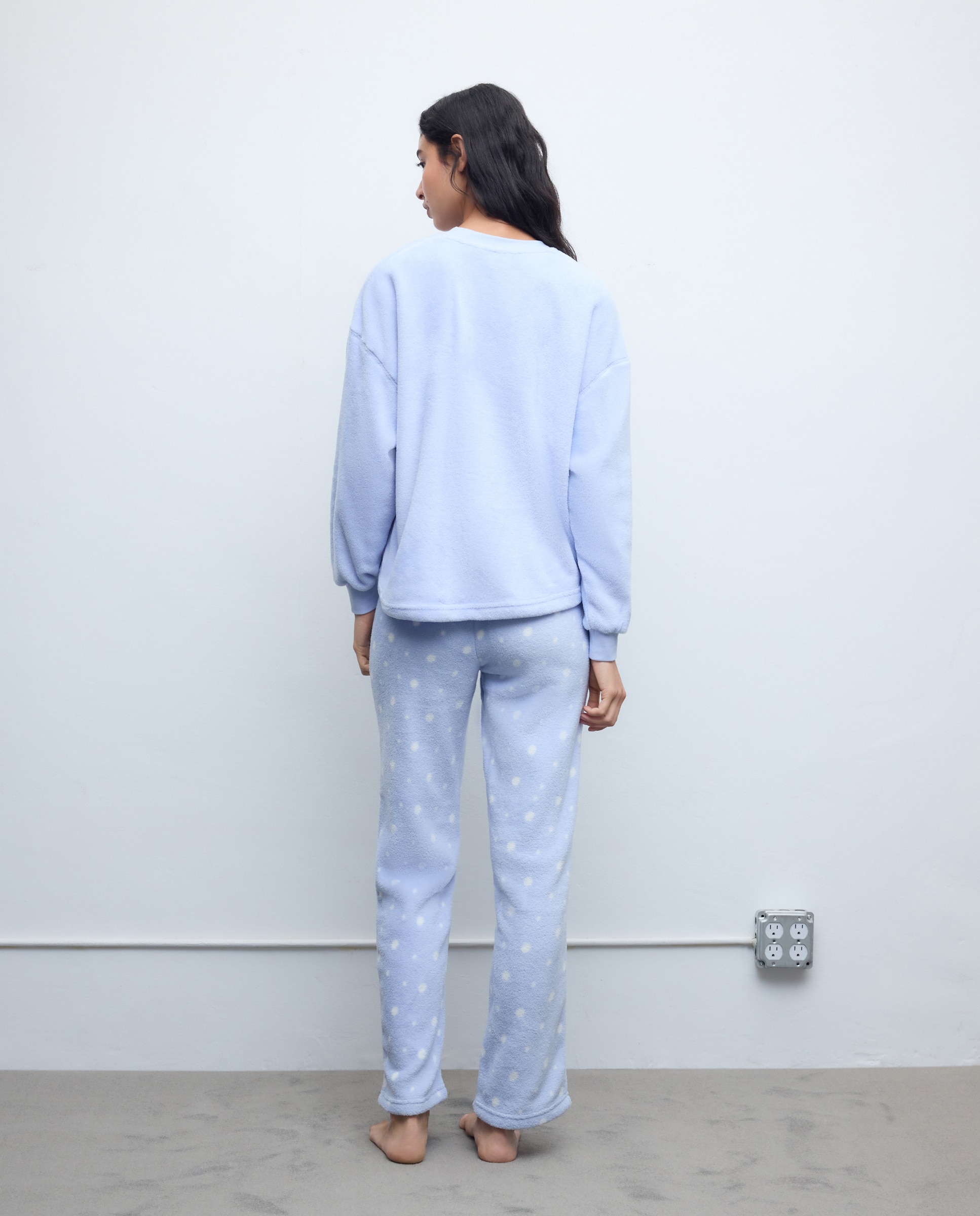 Pijama Stitch & Angel 400 Azul-3