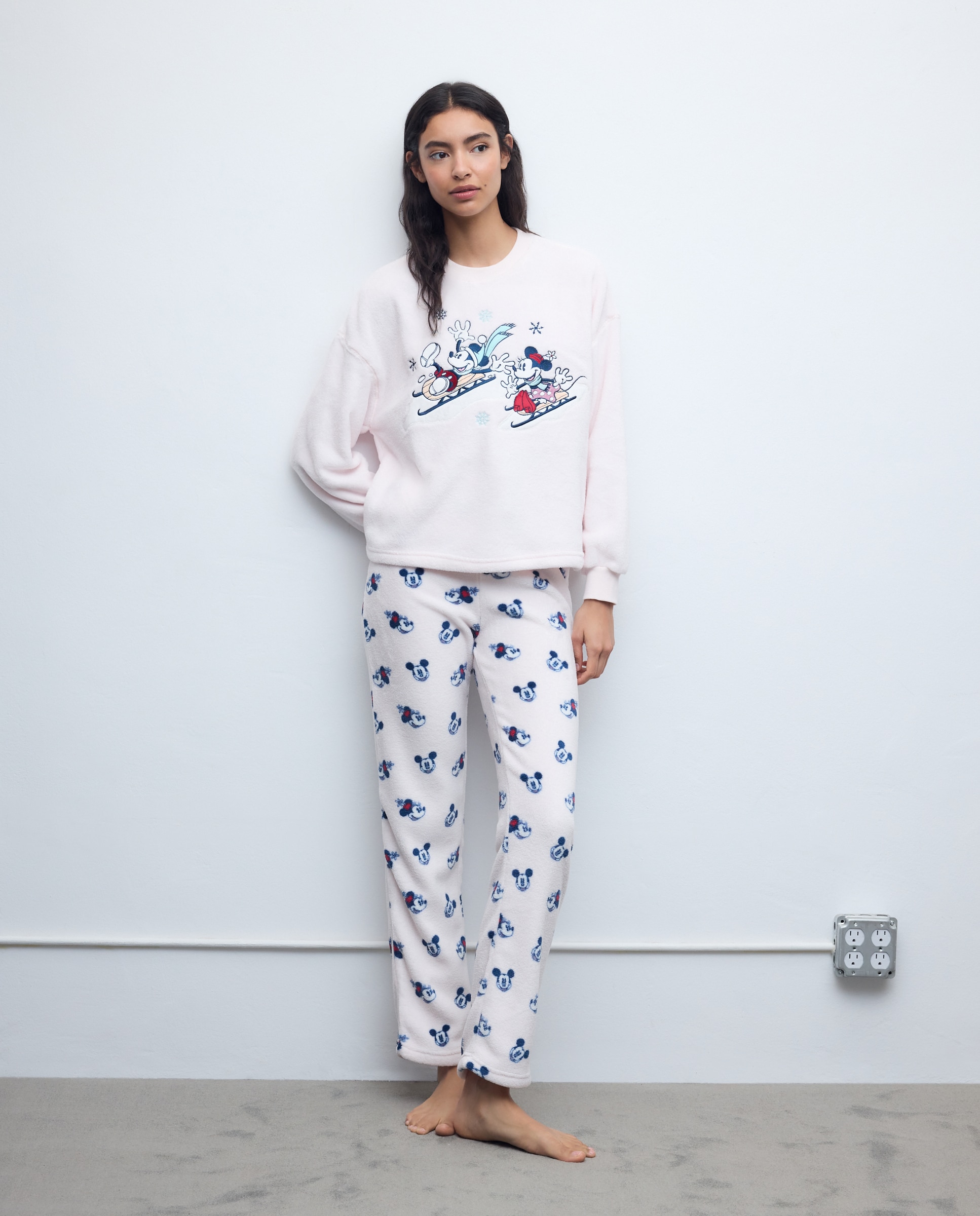 Imagem 0 de Pijama Mickey & Minnie Ski