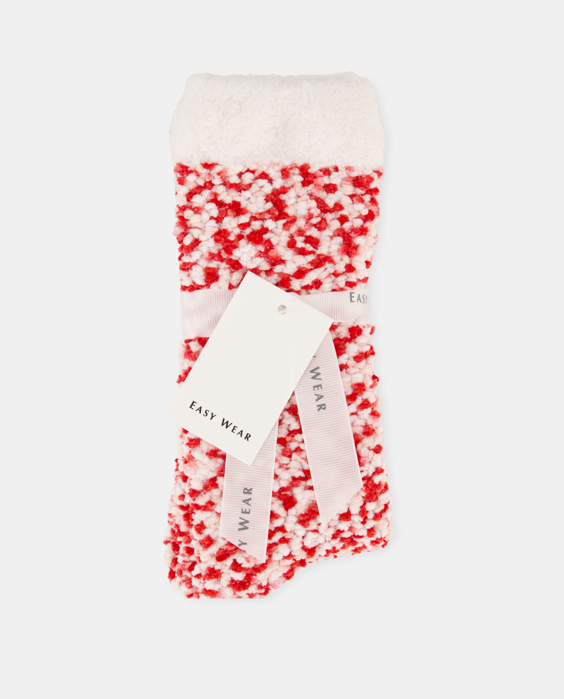 Meias Pop Corn Vermelho-1