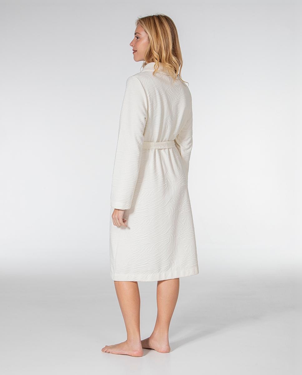 Robe de Manga Curta Cru-3