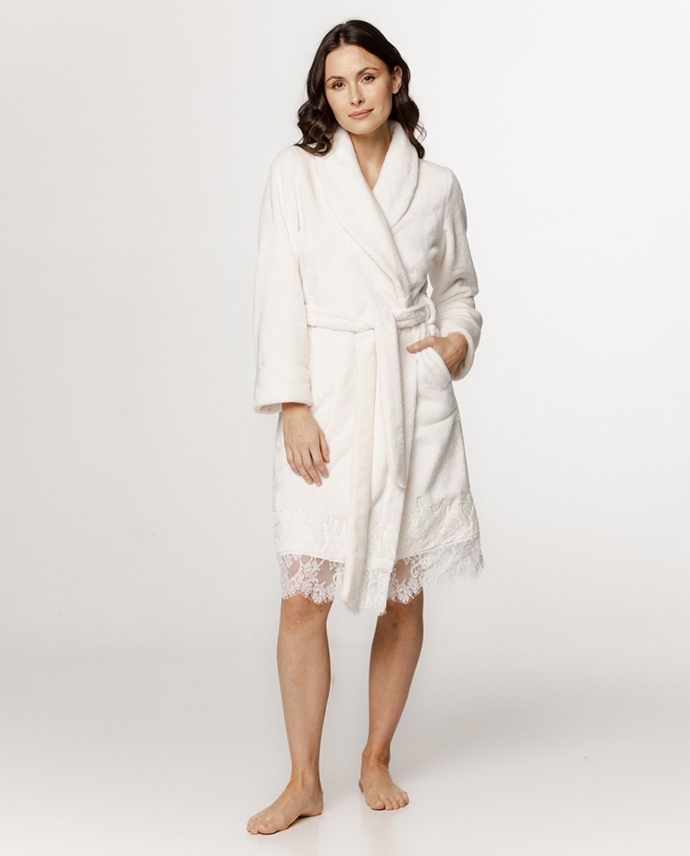 Imagem 0 de Robe de Veludo Liso