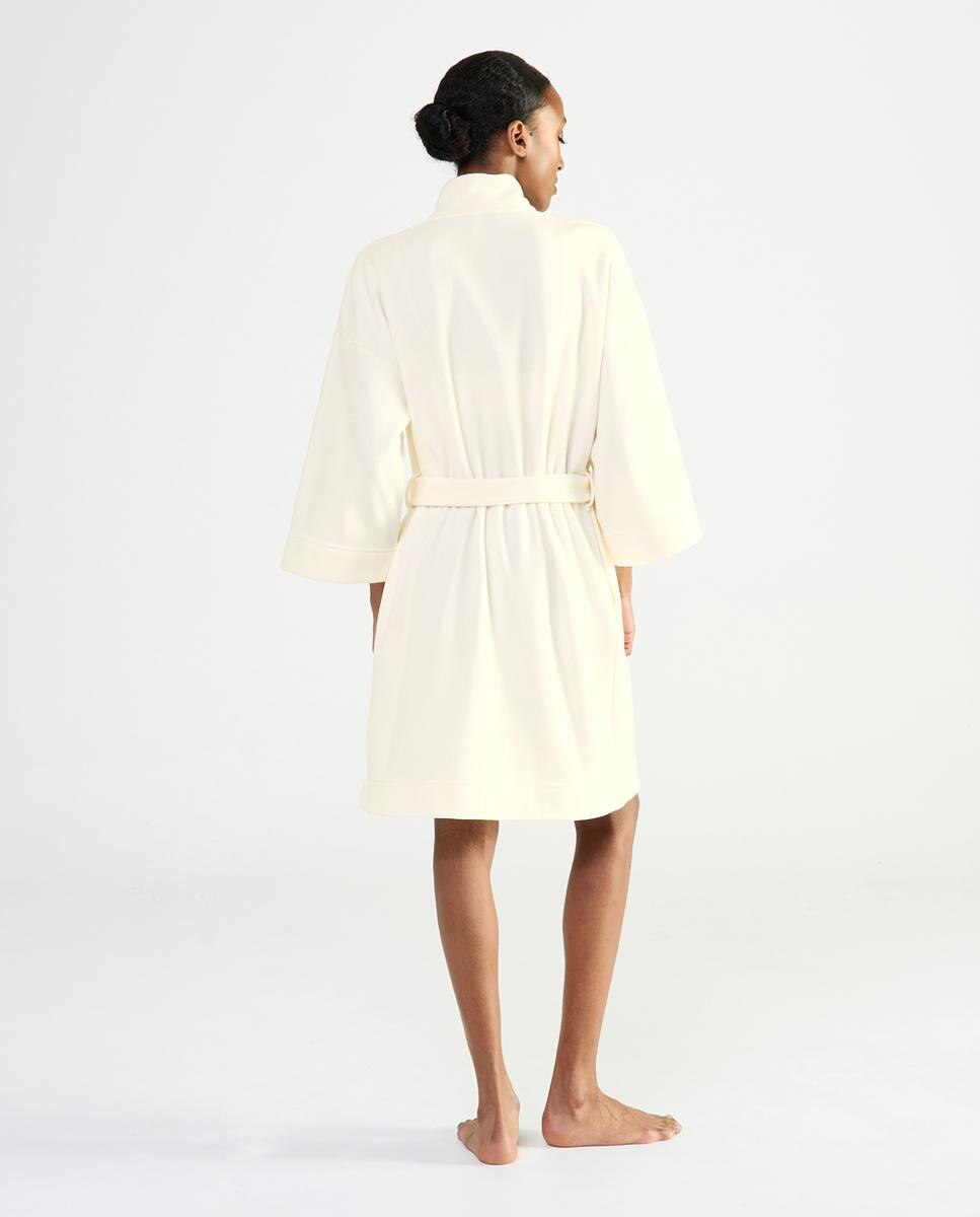 Kimono Curto - Cor de Leite Bege-2