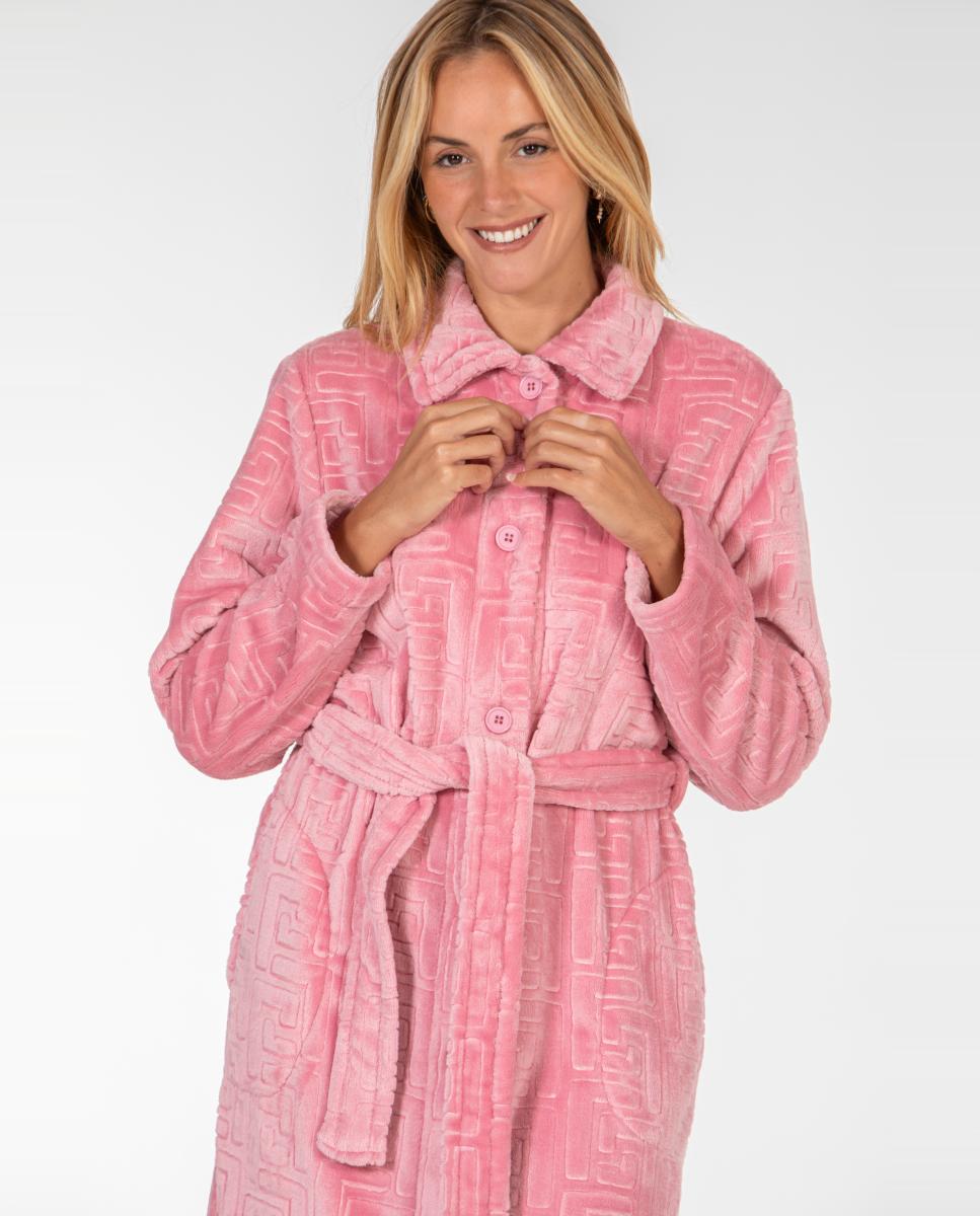 Bata corta de mujer. - Mitjans - Rosa Rosa-3