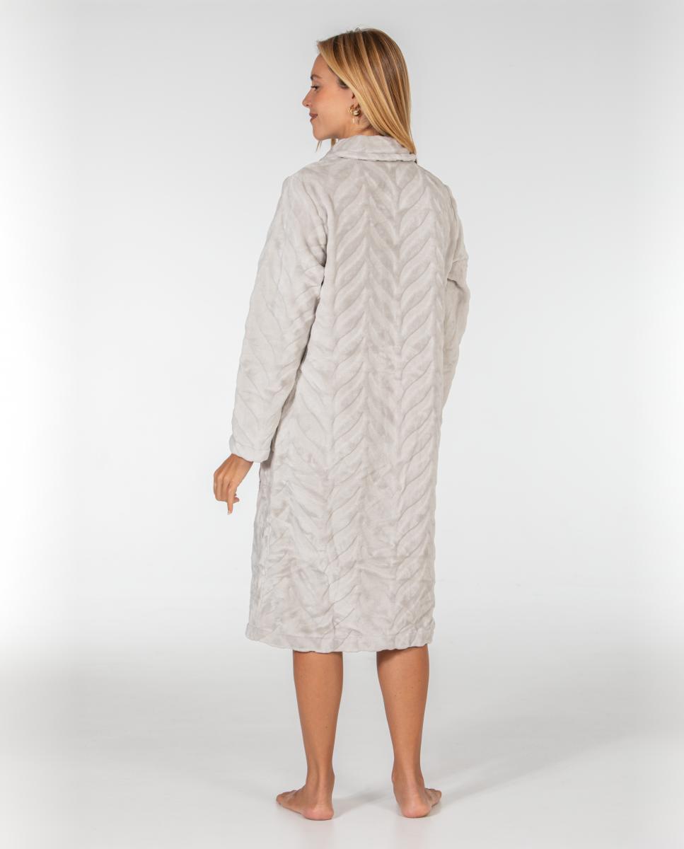 Bata corta de mujer - Mitjans - Gris Gris-2