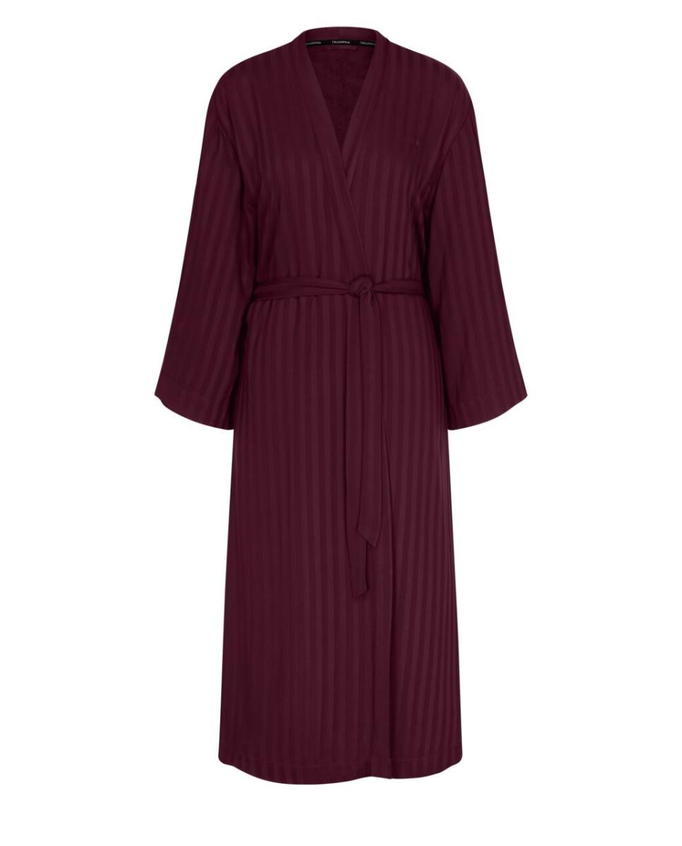 Robe Elegante com Forro Interior de Felpa para Maior Calor e Suavidade. Grená-4