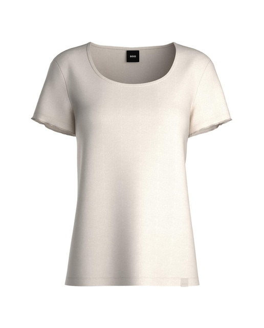 Imagem 0 de T-shirt de Pijama de Algodão com Manga Curta