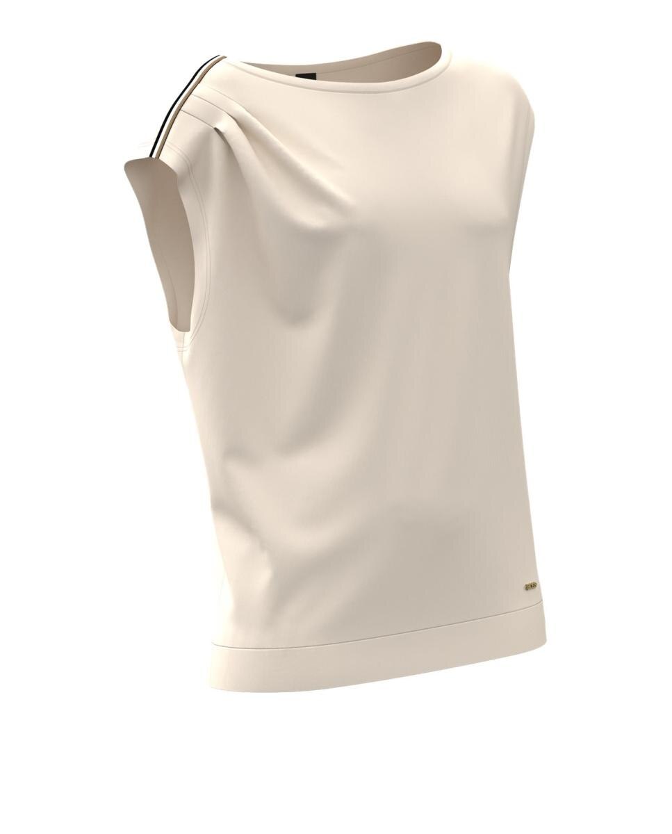 T-shirt de Pijama em Viscose com Manga Curta Branco-2
